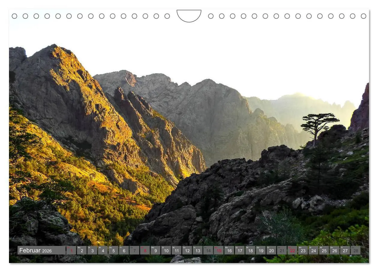 Bild: 9783457894606 | Korsika - Weitwanderweg GR 20 (Wandkalender 2026 DIN A4 quer),...