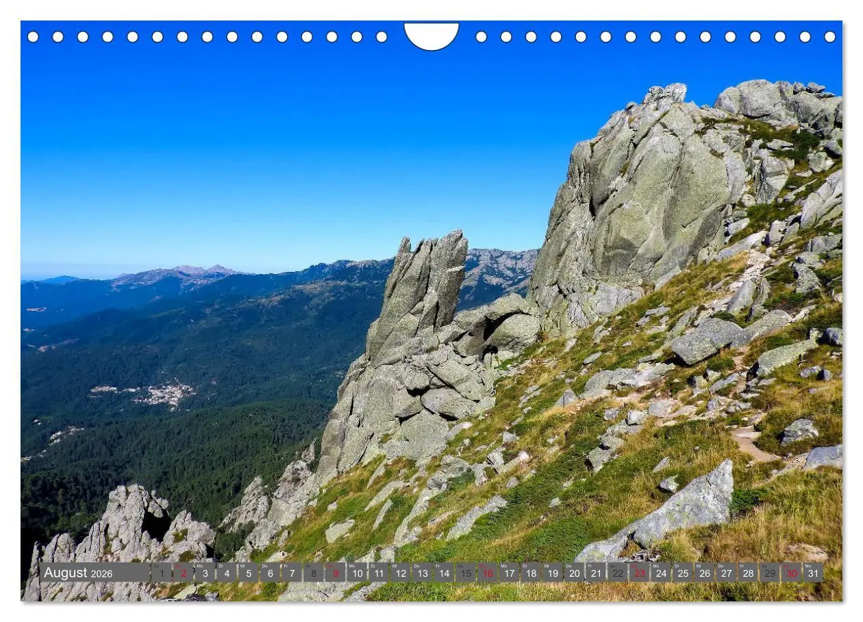 Bild: 9783457894606 | Korsika - Weitwanderweg GR 20 (Wandkalender 2026 DIN A4 quer),...