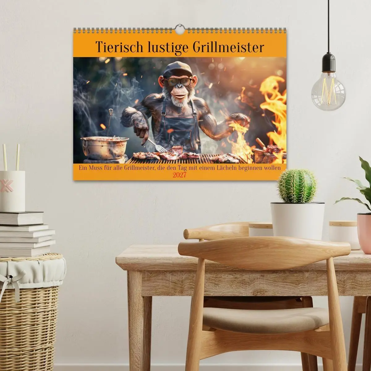 Bild: 9783569074606 | Tierisch lustige Grillmeister (Wandkalender 2027 DIN A3 quer),...