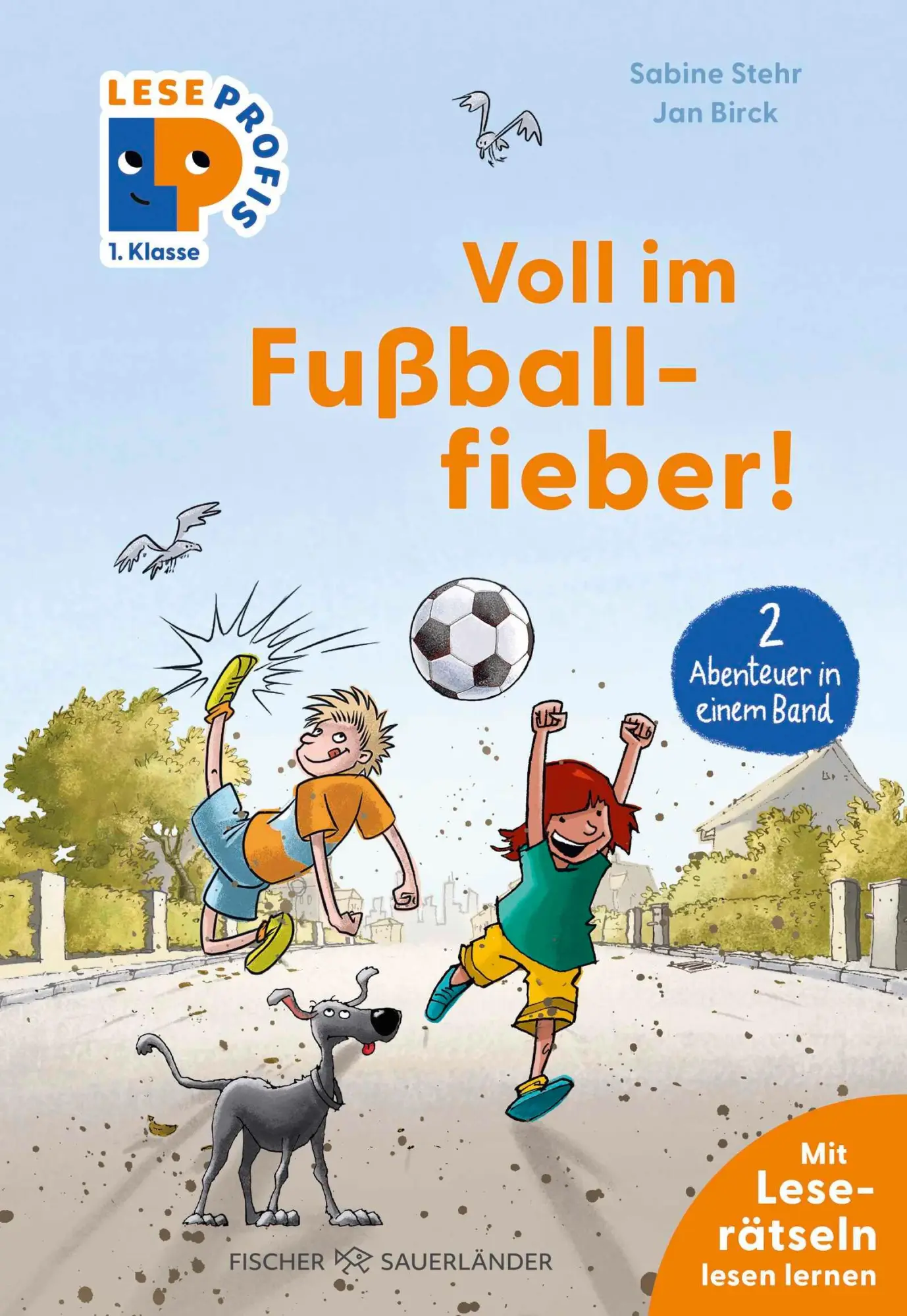 Cover: 9783737374606 | Leseprofis - Voll im Fußballfieber!, 1. Klasse (Doppelband) | Stehr