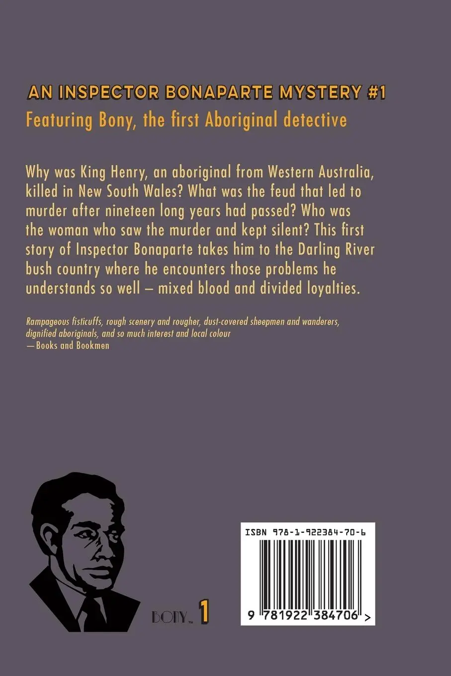 Rückseite: 9781922384706 | The Barrakee Mystery | The Lure of the Bush | Arthur W. Upfield | Buch