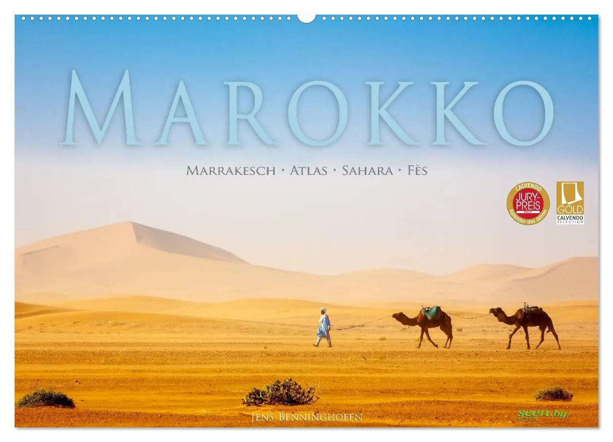 Cover: 9783457954706 | Marokko: Marrakesch, Atlas, Sahara, Fès (Wandkalender 2026 DIN A2...
