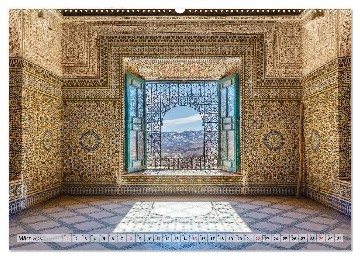 Bild: 9783457954706 | Marokko: Marrakesch, Atlas, Sahara, Fès (Wandkalender 2026 DIN A2...