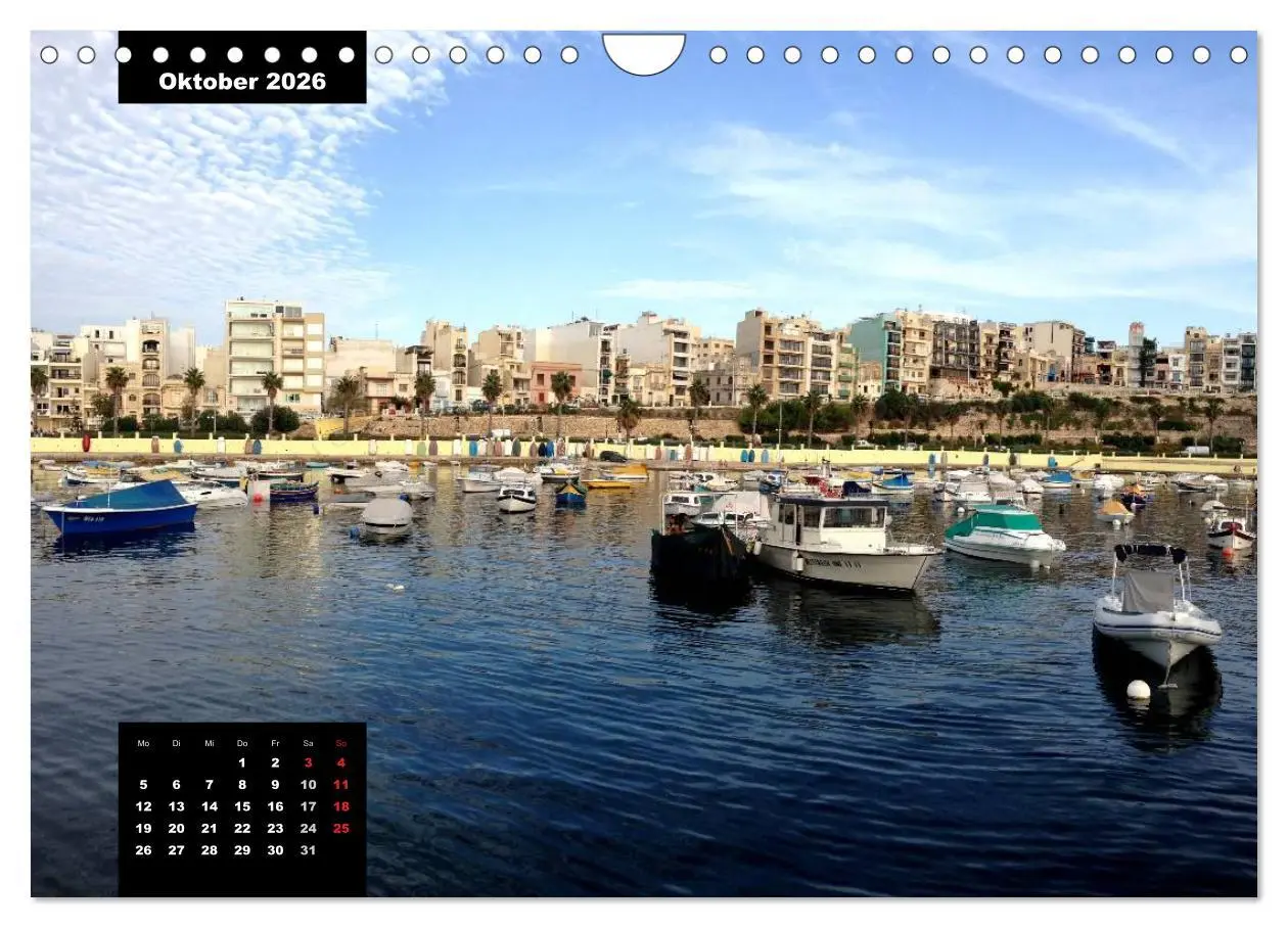 Bild: 9783516114706 | Impressionen aus Malta (Wandkalender 2026 DIN A4 quer), CALVENDO...