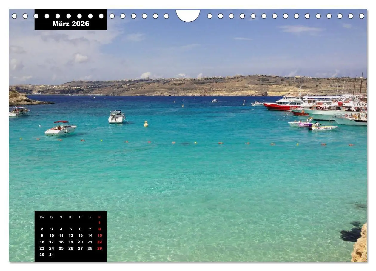 Bild: 9783516114706 | Impressionen aus Malta (Wandkalender 2026 DIN A4 quer), CALVENDO...