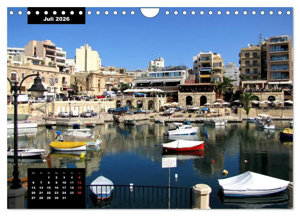 Bild: 9783516114706 | Impressionen aus Malta (Wandkalender 2026 DIN A4 quer), CALVENDO...