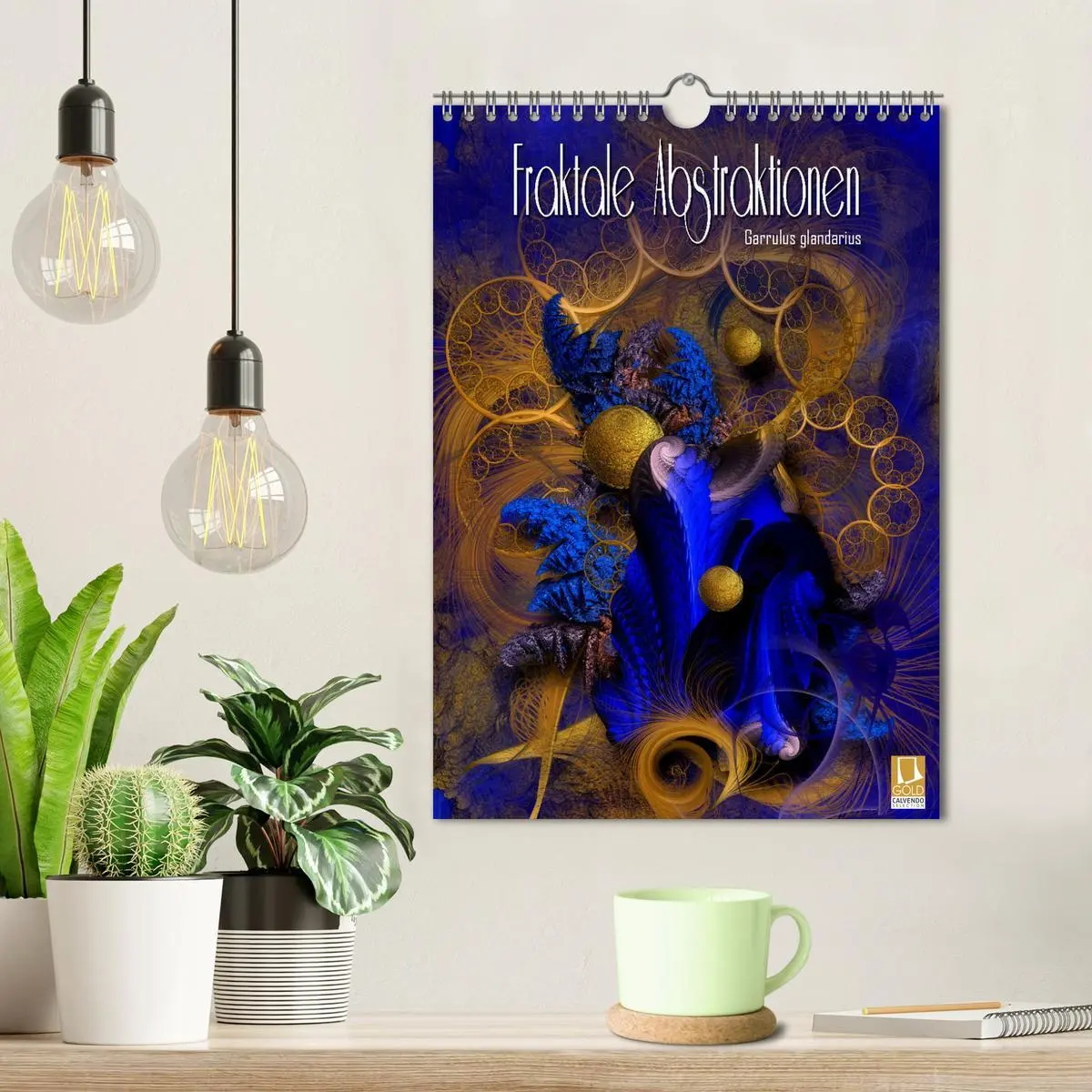 Bild: 9783516354706 | Fraktale Abstraktionen (Wandkalender 2026 DIN A4 hoch), CALVENDO...