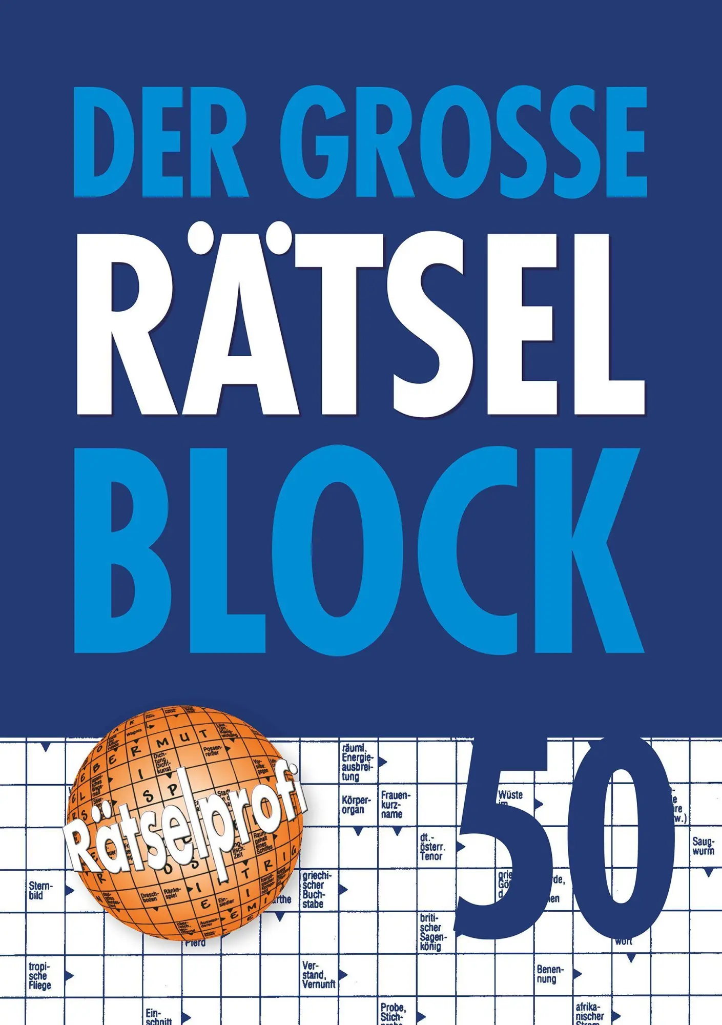 Cover: 9783625184706 | Der große Rätselblock 50 | Klemmhefter | 336 S. | Deutsch | 2019