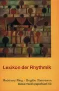 Cover: 9783764924706 | Lexikon der Rhythmik | Bosse Musikpaperback 53 | Ring | Taschenbuch