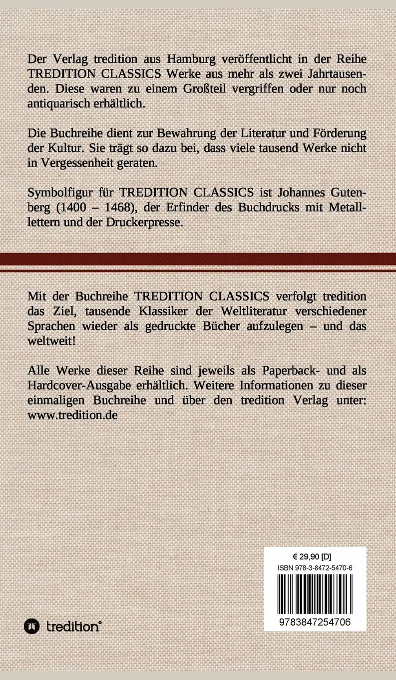 Rückseite: 9783847254706 | Rosalie und Cleberg auf dem Lande | Sophie Von La Roche | Buch | 2012
