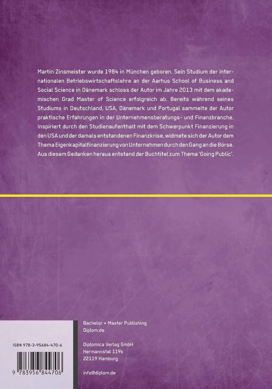 Rückseite: 9783956844706 | Initial Public Offering: Ablauf der Börseneinführung eines...