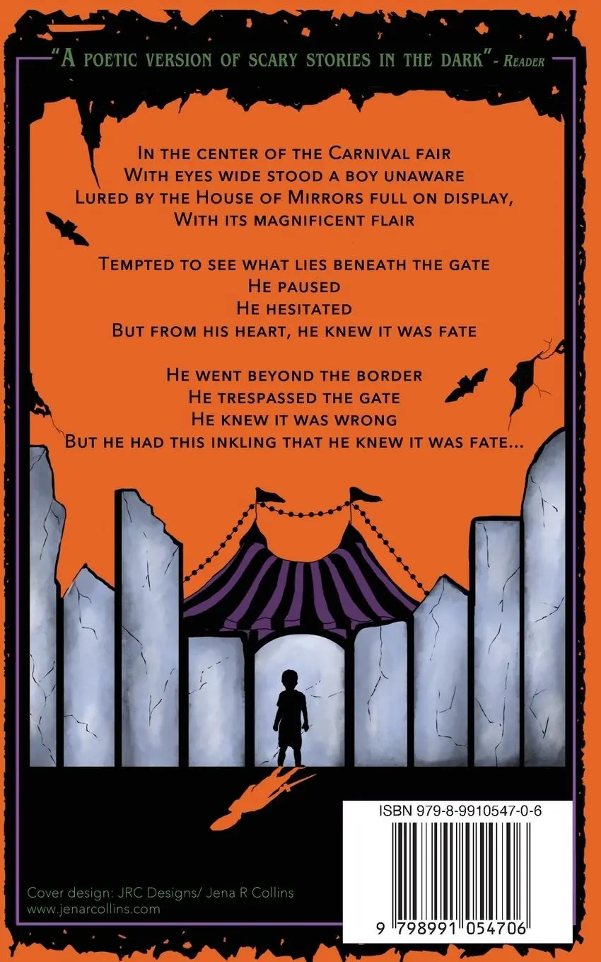 Rückseite: 9798991054706 | The Haunted Wardrobe | (a collection of poems) | Pooja Arshanapally