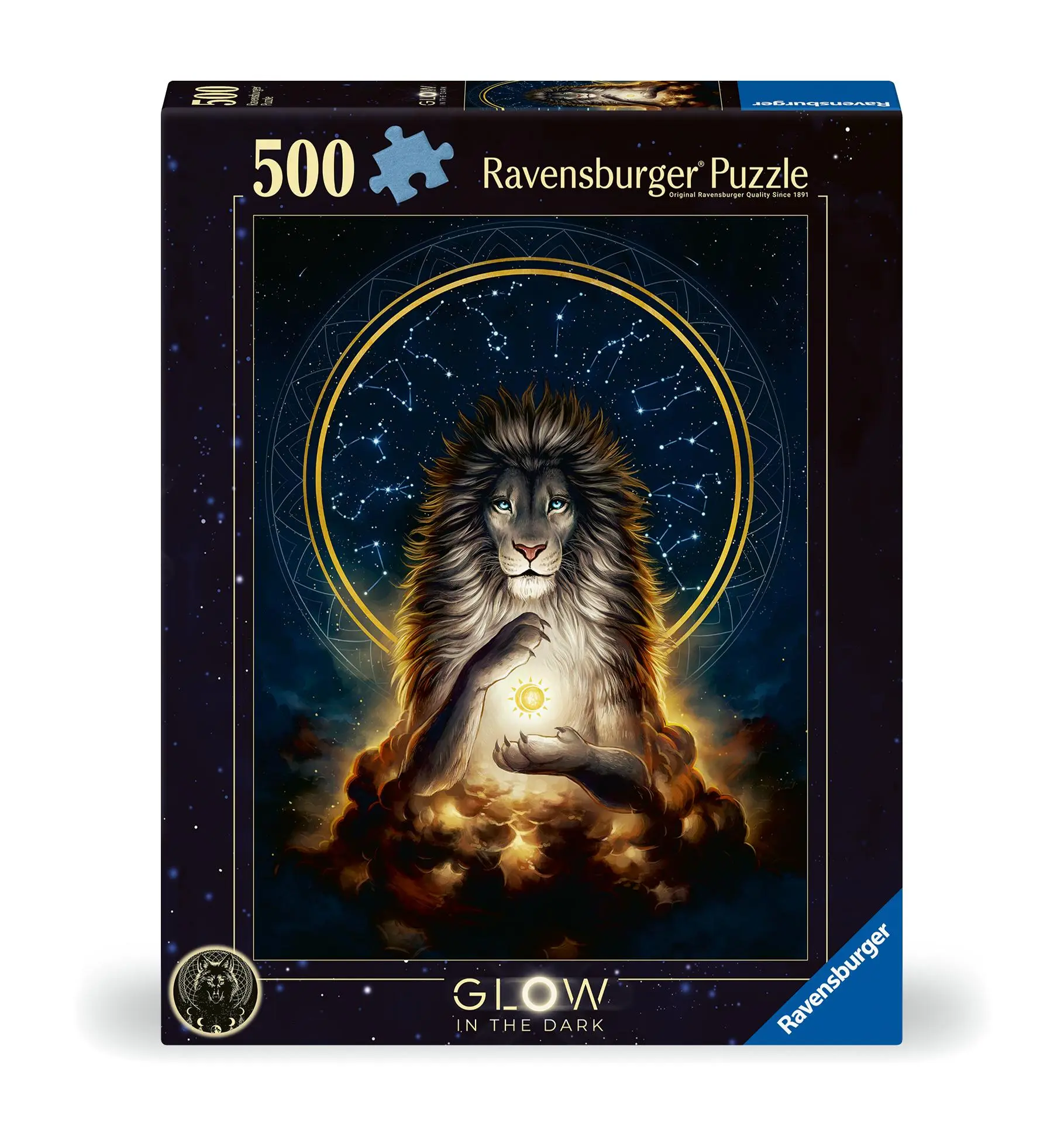 Cover: 4005555004806 | Erwachsenenpuzzle 500 Teile - Leuchtender Löwe | Spiel | Star Line