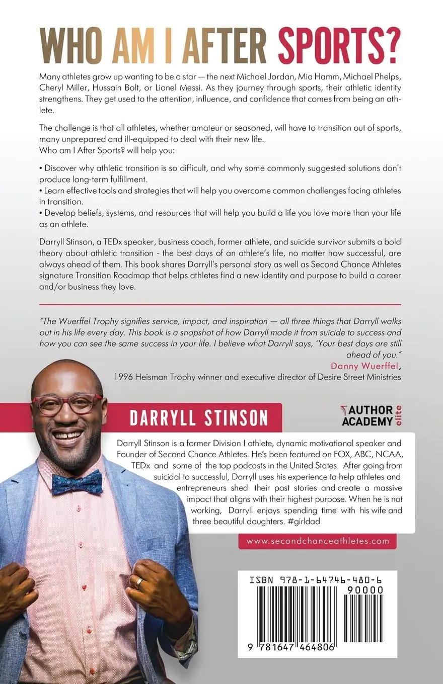 Rückseite: 9781647464806 | Who Am I After Sports? | Darryll Stinson | Taschenbuch | Englisch