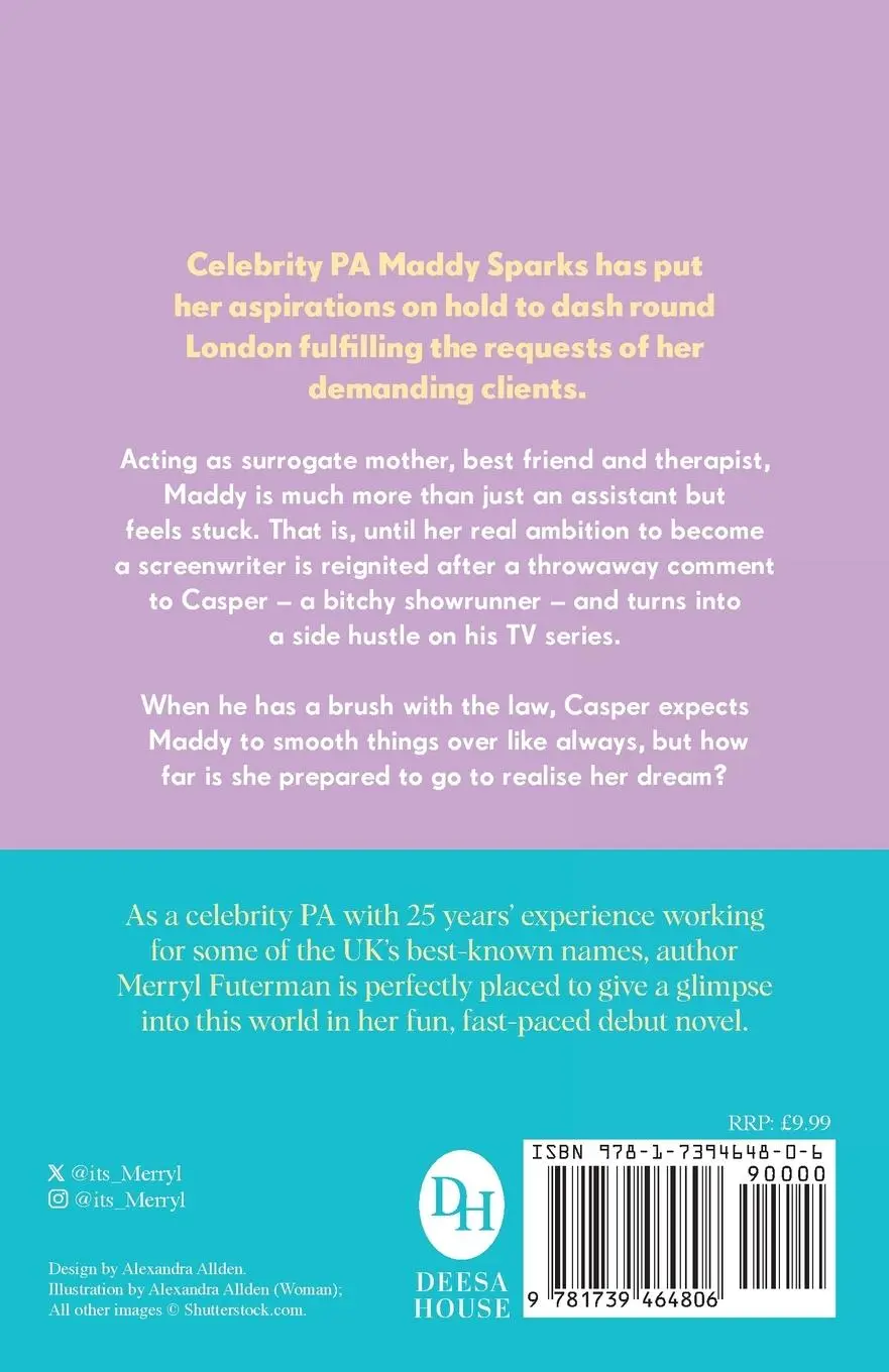 Rückseite: 9781739464806 | Don't Make A Scene | Struggles of a Celebrity PA | Merryl Futerman