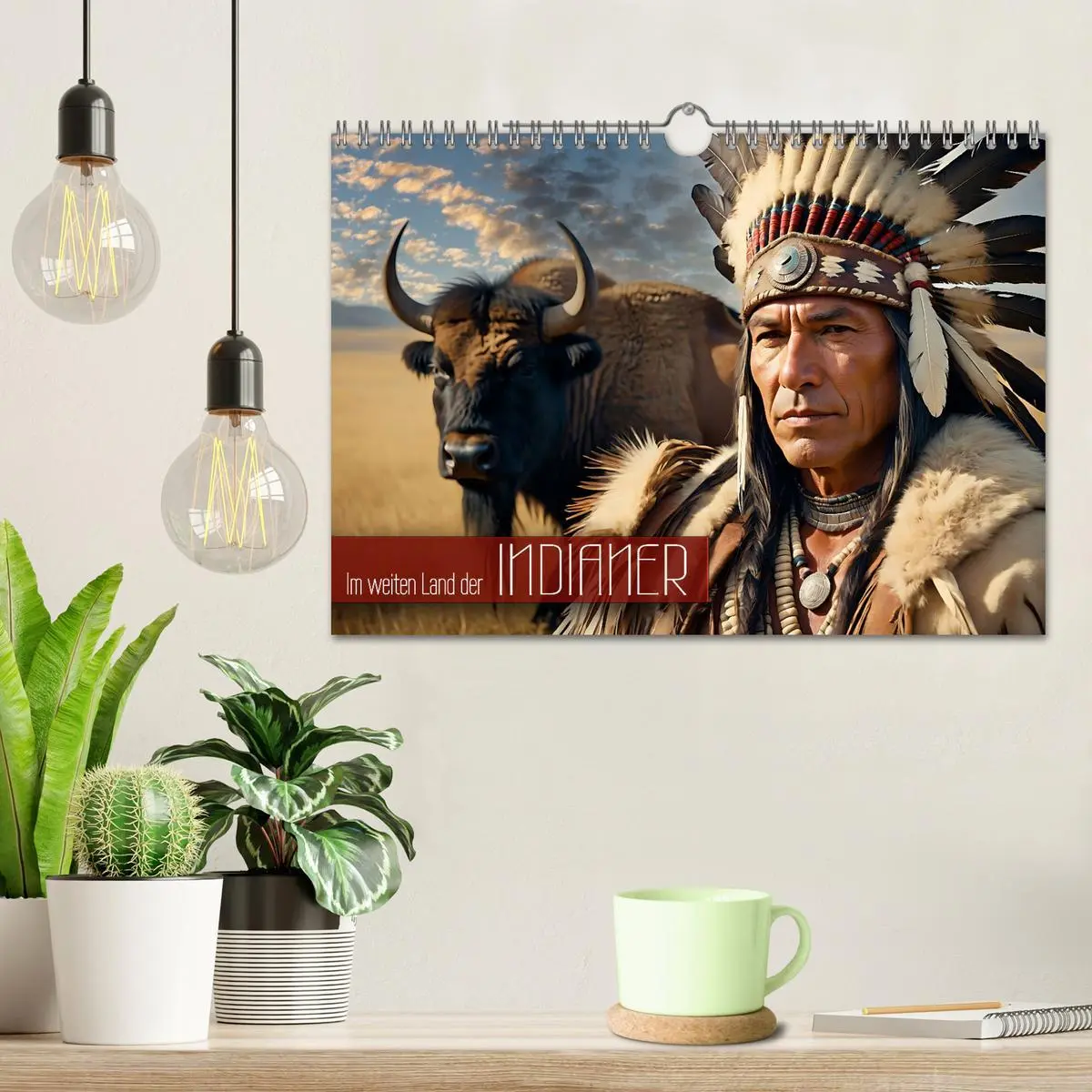 Bild: 9783457324806 | Im weiten Land der Indianer (Wandkalender 2026 DIN A4 quer),...