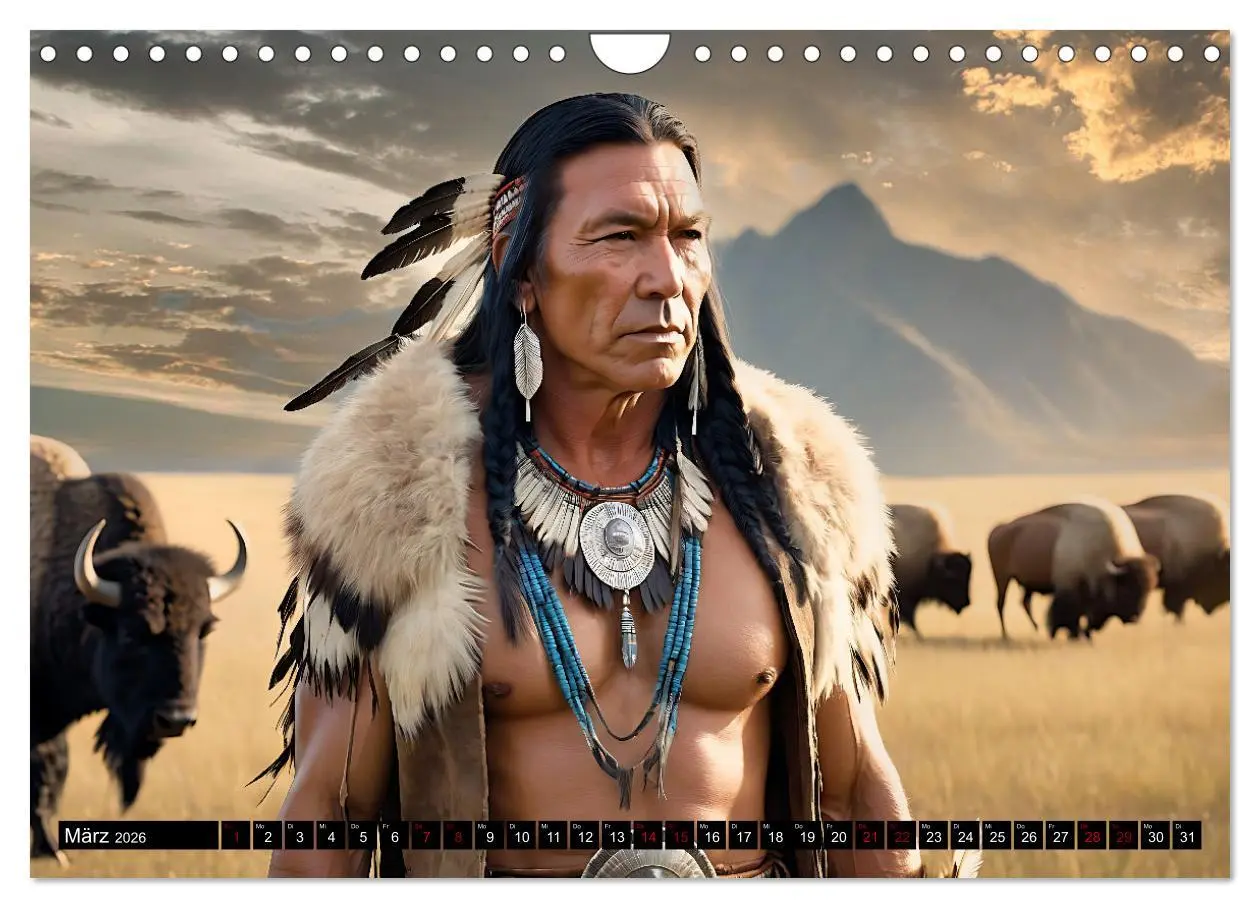 Bild: 9783457324806 | Im weiten Land der Indianer (Wandkalender 2026 DIN A4 quer),...