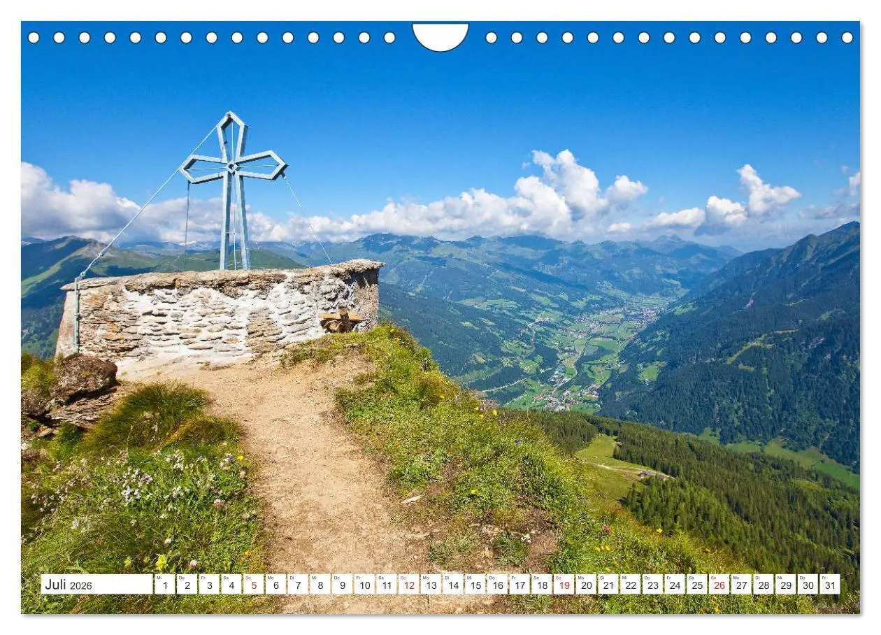 Bild: 9783457944806 | Das schöne Gasteinertal (Wandkalender 2026 DIN A4 quer), CALVENDO...