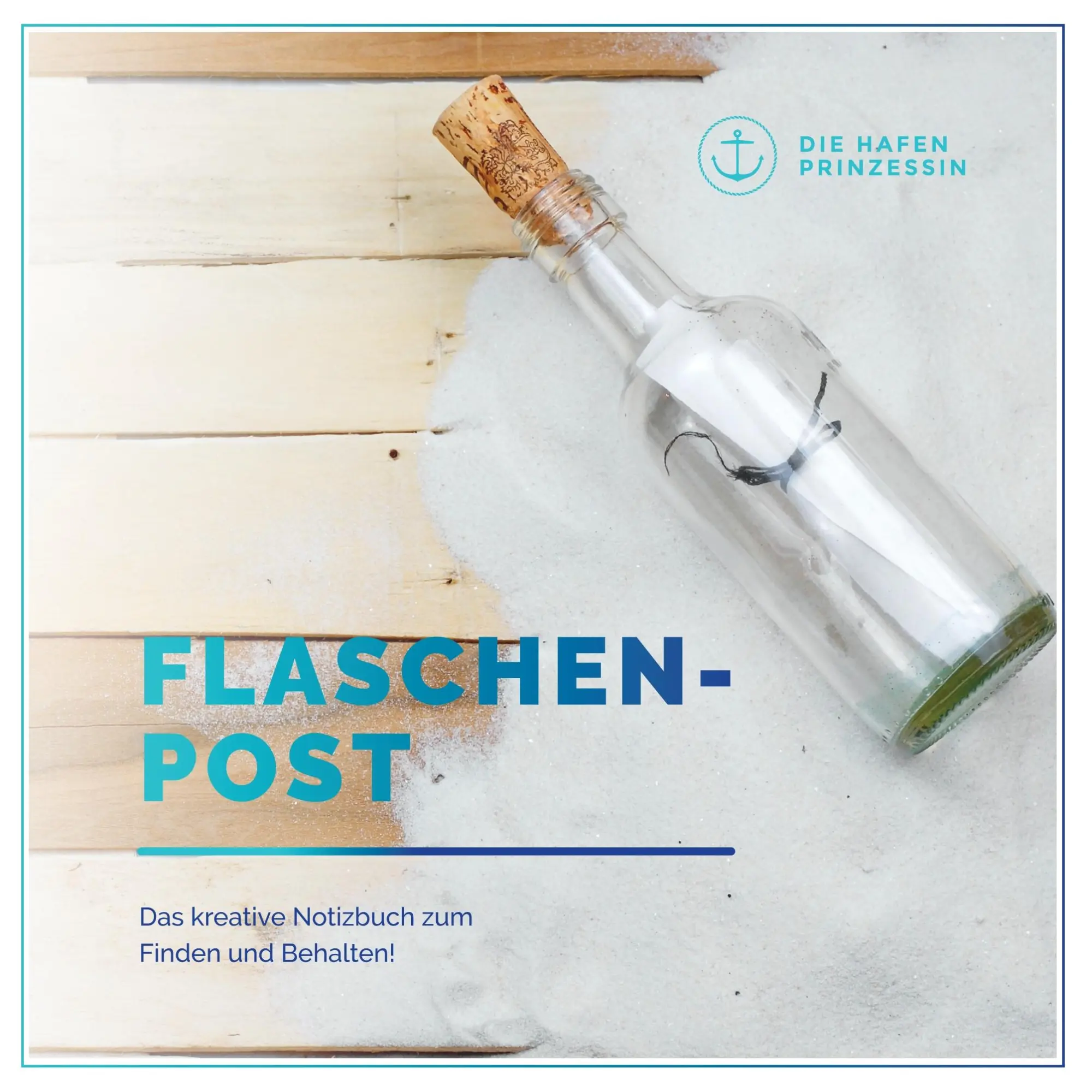 Cover: 9783752894806 | Flaschenpost | Das kreative Notizbuch zum Finden und Behalten! | Buch