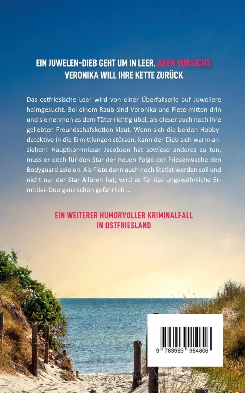 Rückseite: 9783989984806 | Klunker für die Fische Der humorvolle Cosy Crime aus Ostfriesland