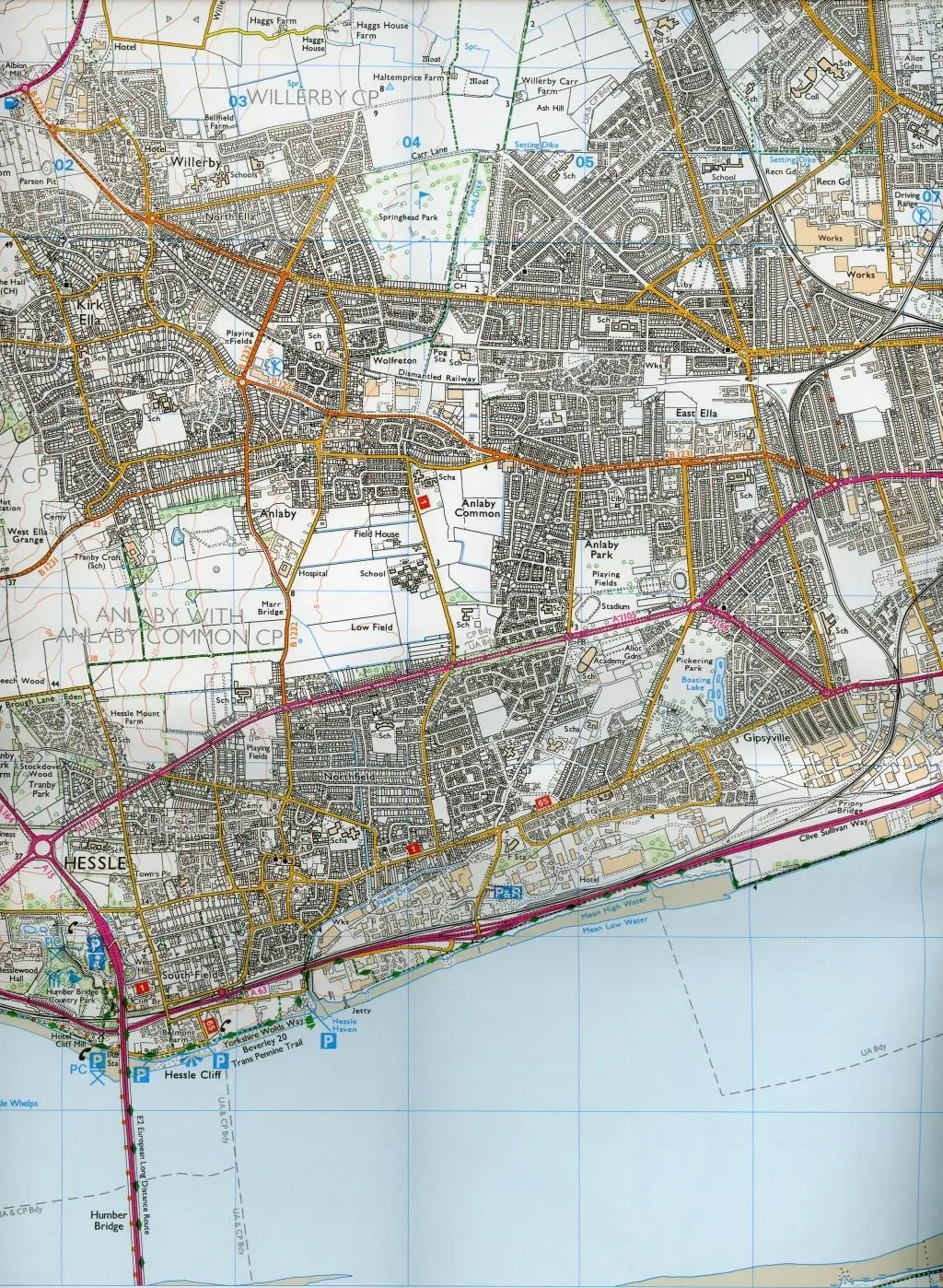Bild: 9780319244906 | Kingston-Upon-Hull and Beverley | Ordnance Survey | (Land-)Karte