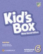 Cover: 9781108894906 | Kid's Box New Generation Level 6 Activity Book with Digital Pack...