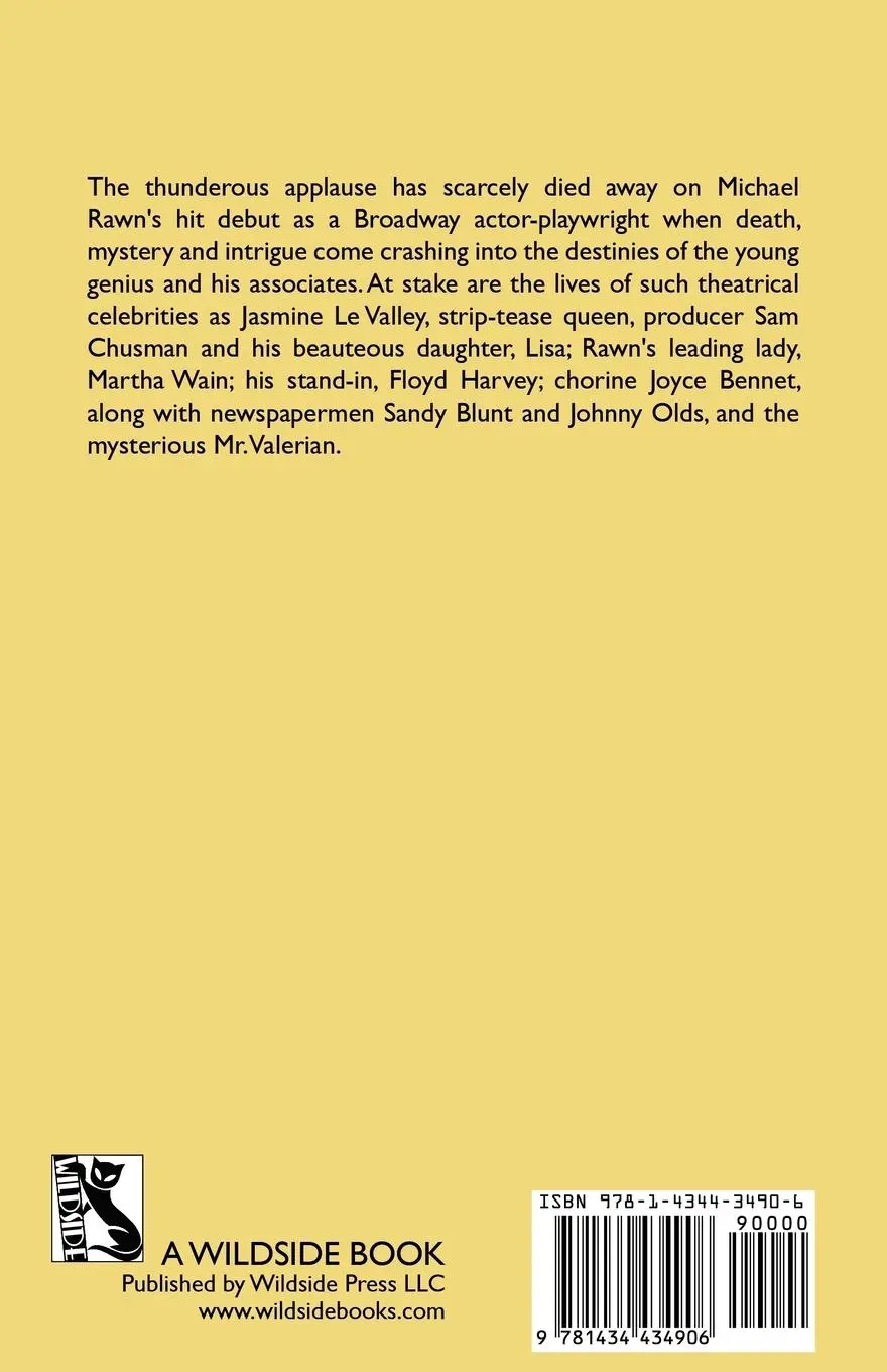Rückseite: 9781434434906 | The Dress Circle Murders | Peter Yates | Taschenbuch | Paperback