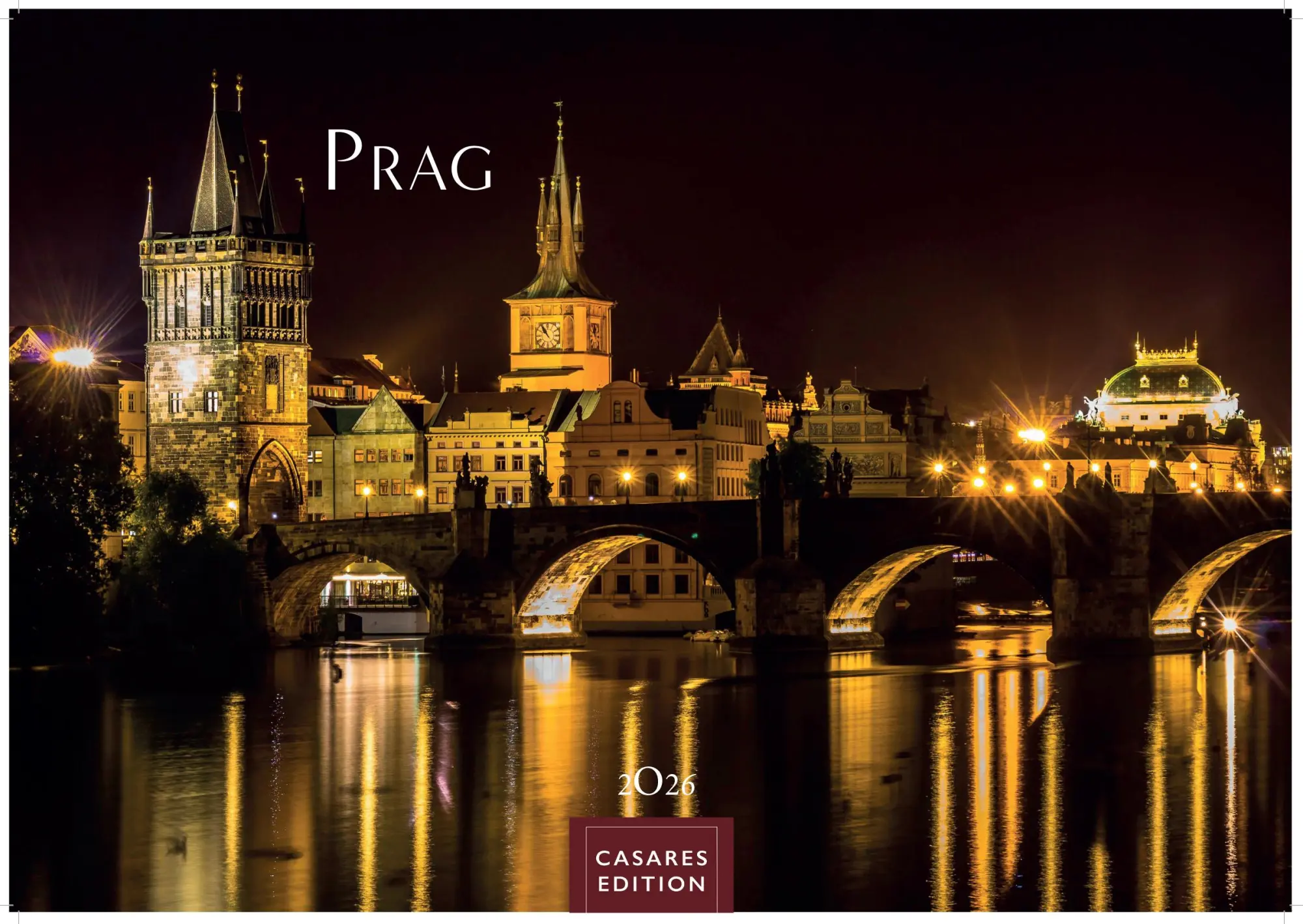Cover: 9781835244906 | Prag 2026 S 24x35cm | Kalender | 14 S. | Deutsch | 2026