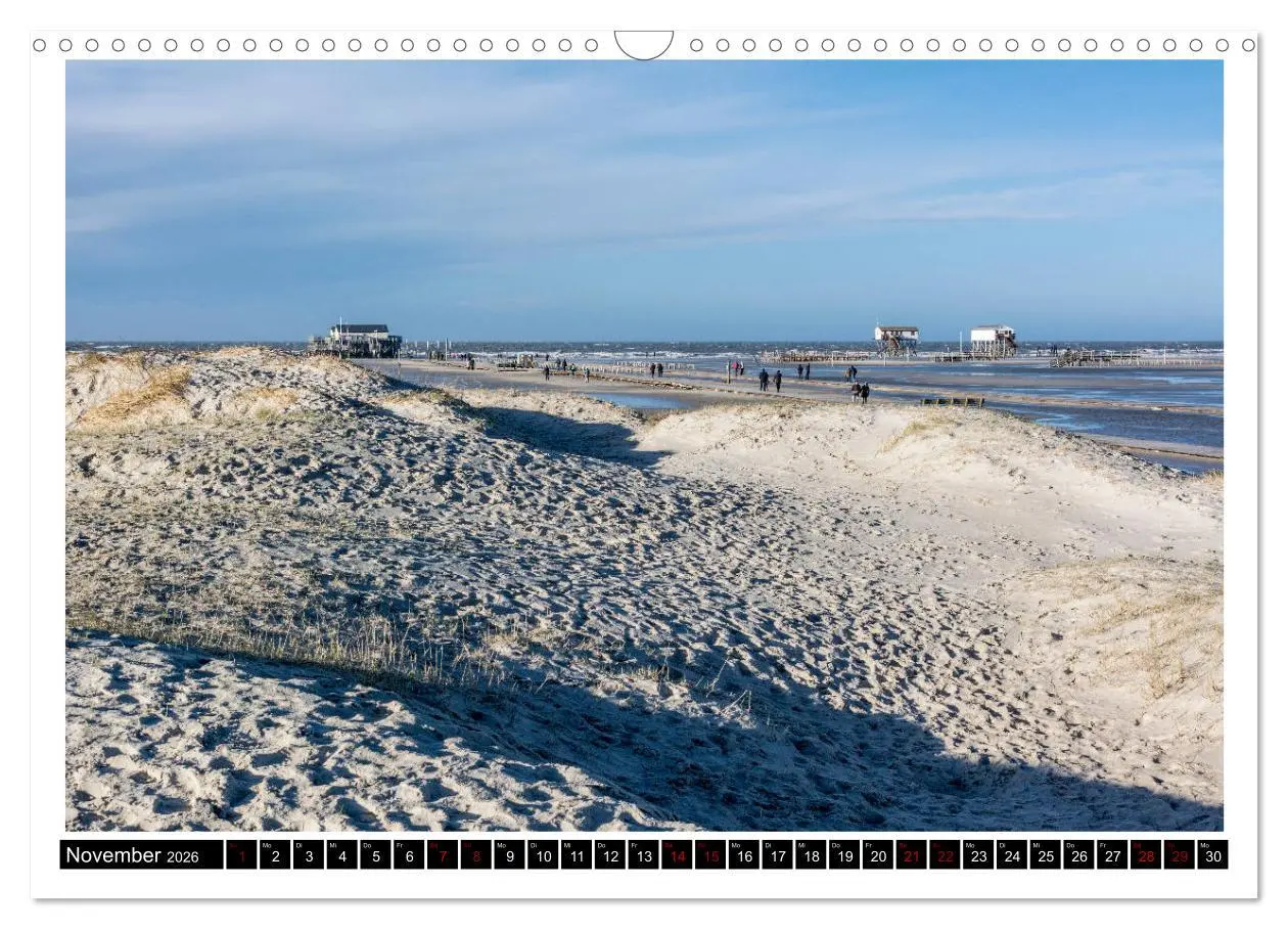 Bild: 9783457864906 | St. Peter-Ording - Natur pur (Wandkalender 2026 DIN A3 quer),...