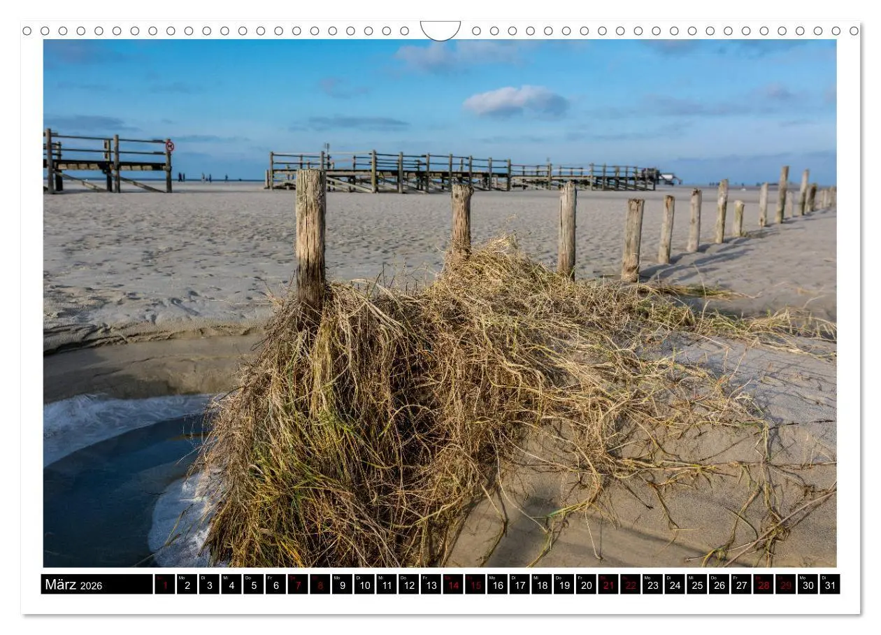 Bild: 9783457864906 | St. Peter-Ording - Natur pur (Wandkalender 2026 DIN A3 quer),...