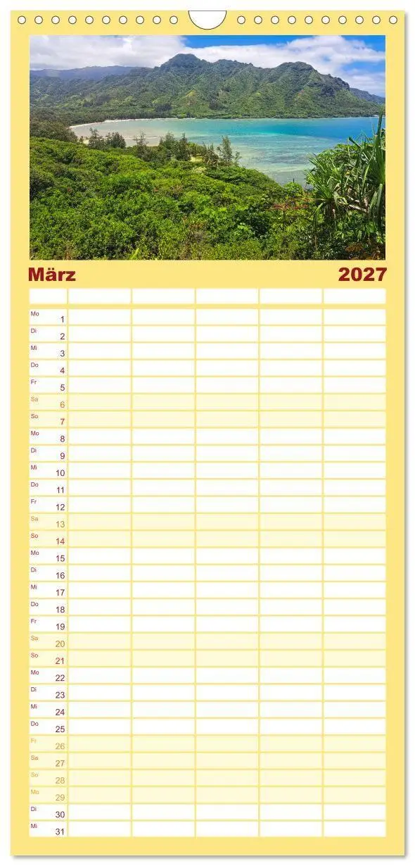 Bild: 9783594314906 | Familienplaner 2027 - Hawaii - Eindrücke von Big Island, Kauai &amp;...