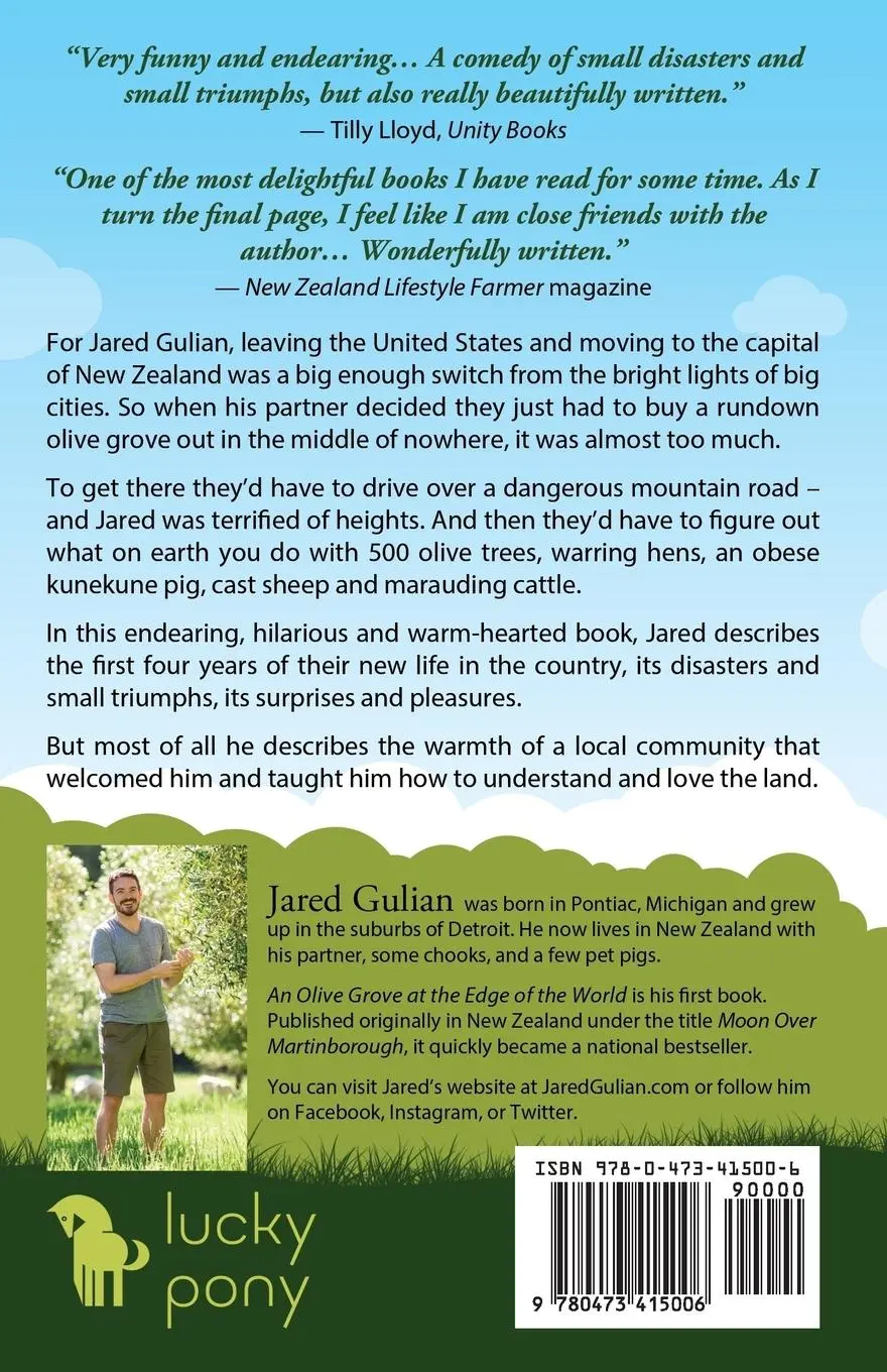 Rückseite: 9780473415006 | An Olive Grove at the Edge of the World | Jared Gulian | Taschenbuch