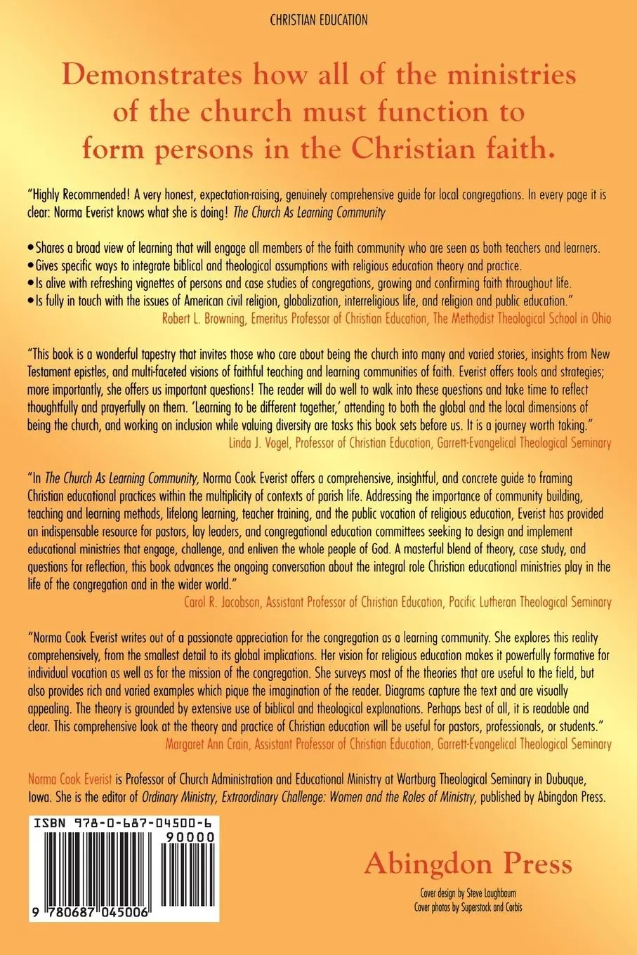 Rückseite: 9780687045006 | The Church as a Learning Community | Norma Cook Everist | Taschenbuch