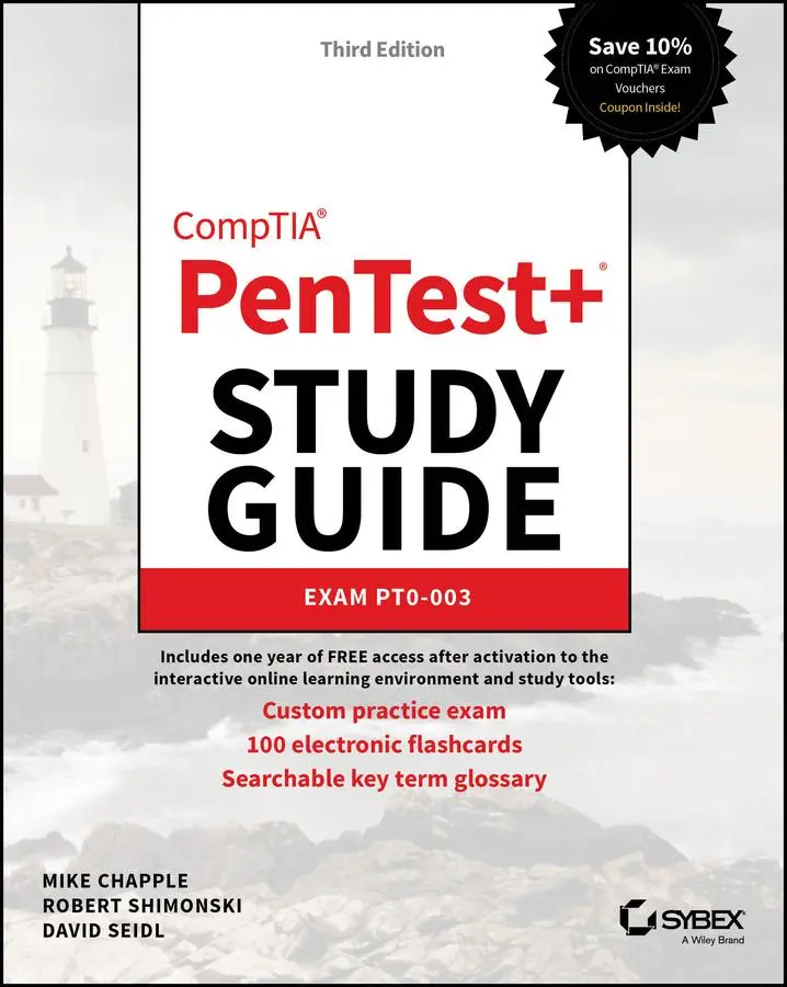 Cover: 9781394285006 | CompTIA PenTest+ Study Guide | Exam PT0-003 | David Seidl (u. a.)