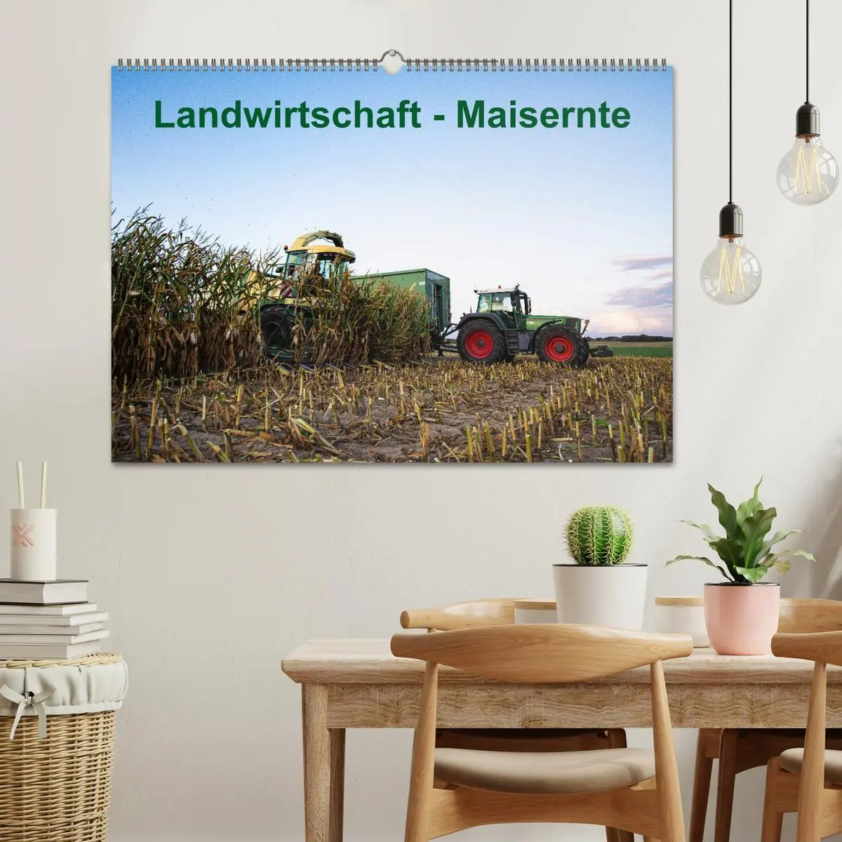 Bild: 9783457755006 | Landwirtschaft - Maisernte (Wandkalender 2026 DIN A2 quer),...