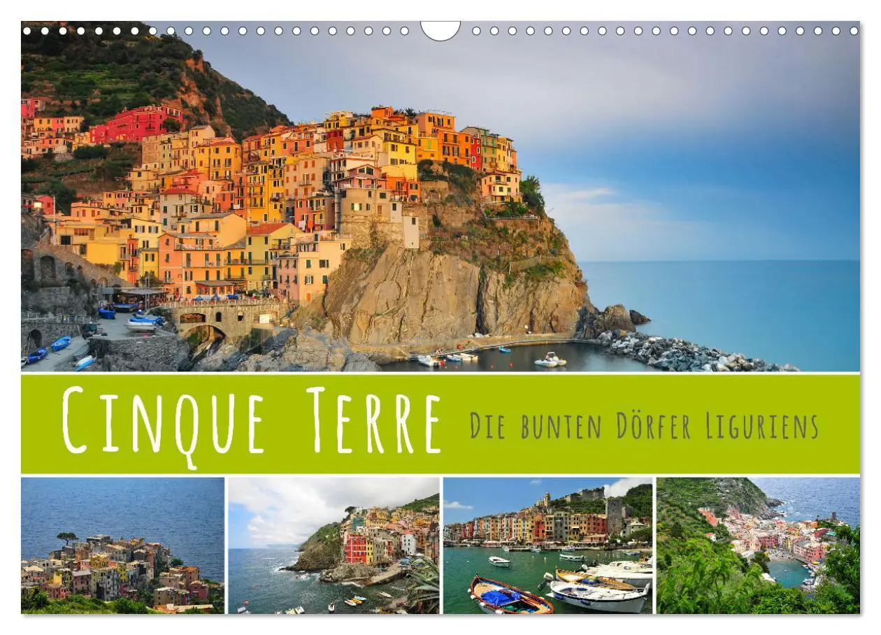 Cover: 9783457825006 | Cinque Terre - die bunten Dörfer Liguriens (Wandkalender 2026 DIN...