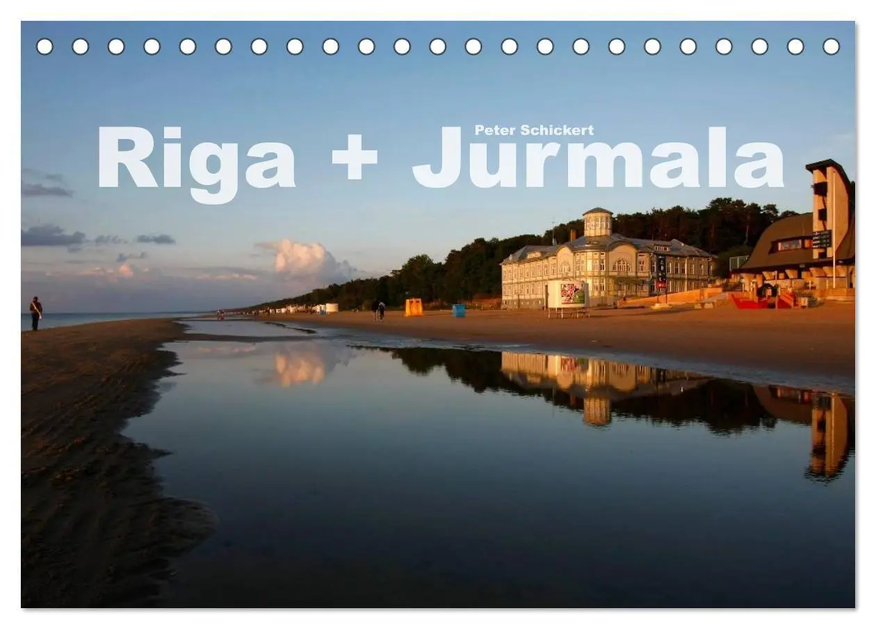 Cover: 9783594135006 | Riga + Jurmala (Tischkalender 2027 DIN A5 quer), CALVENDO...
