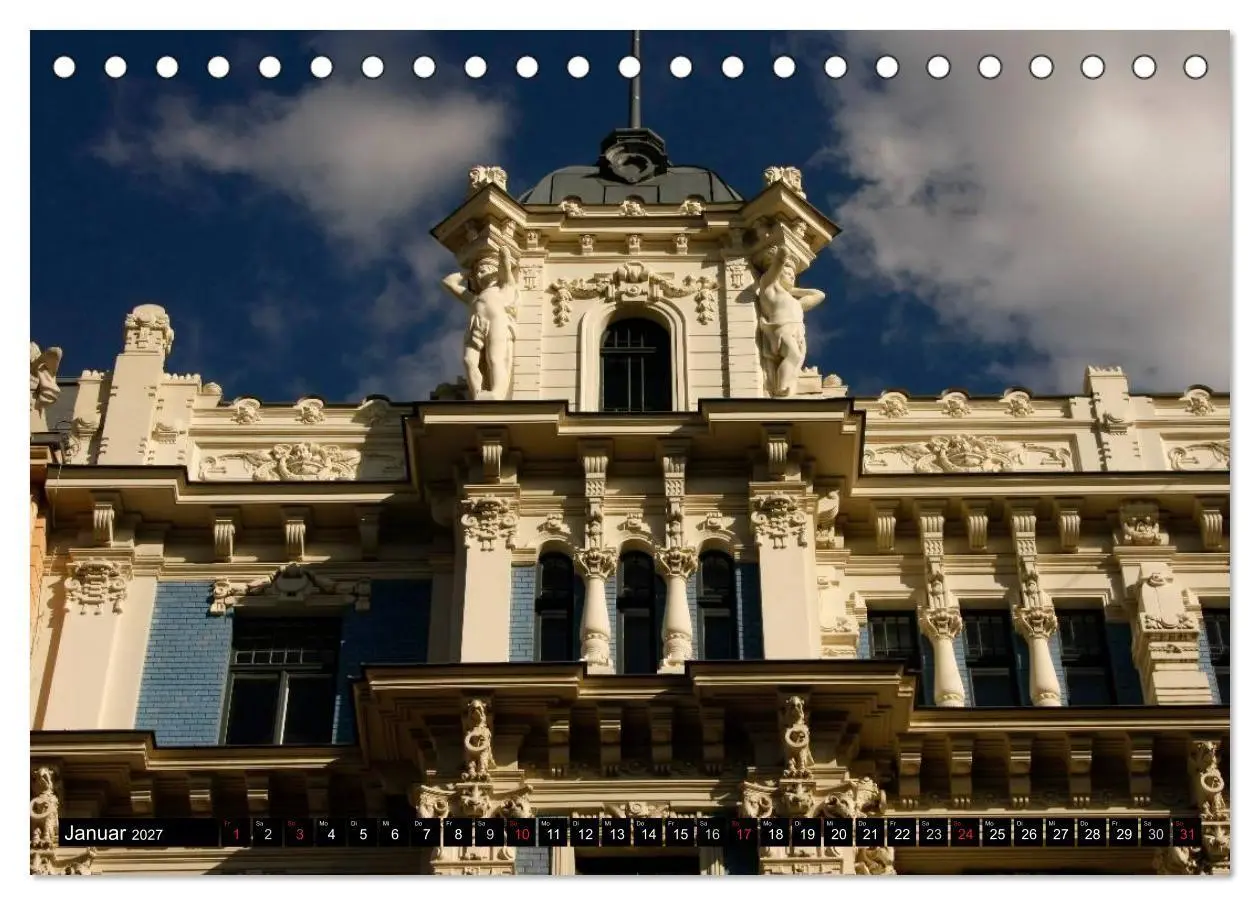 Bild: 9783594135006 | Riga + Jurmala (Tischkalender 2027 DIN A5 quer), CALVENDO...