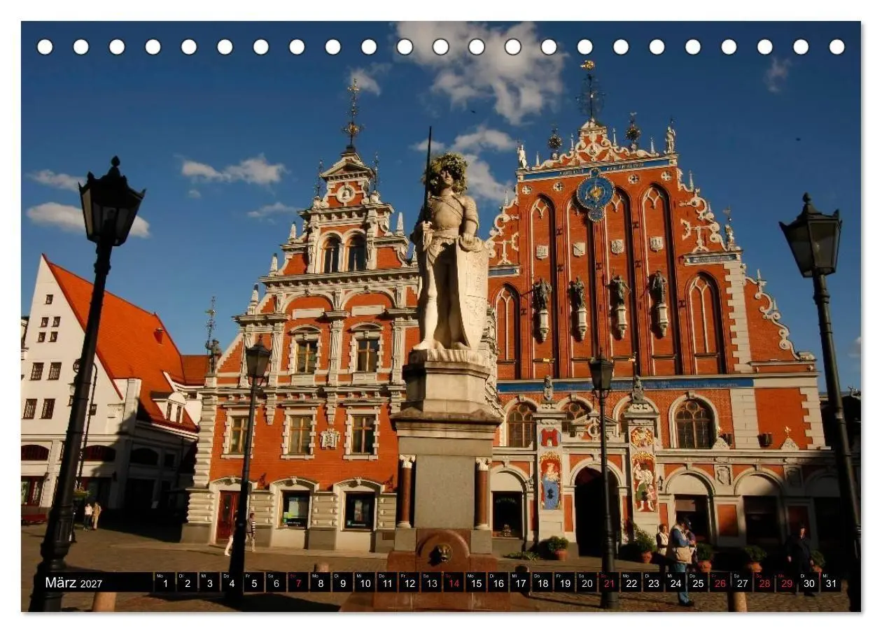 Bild: 9783594135006 | Riga + Jurmala (Tischkalender 2027 DIN A5 quer), CALVENDO...