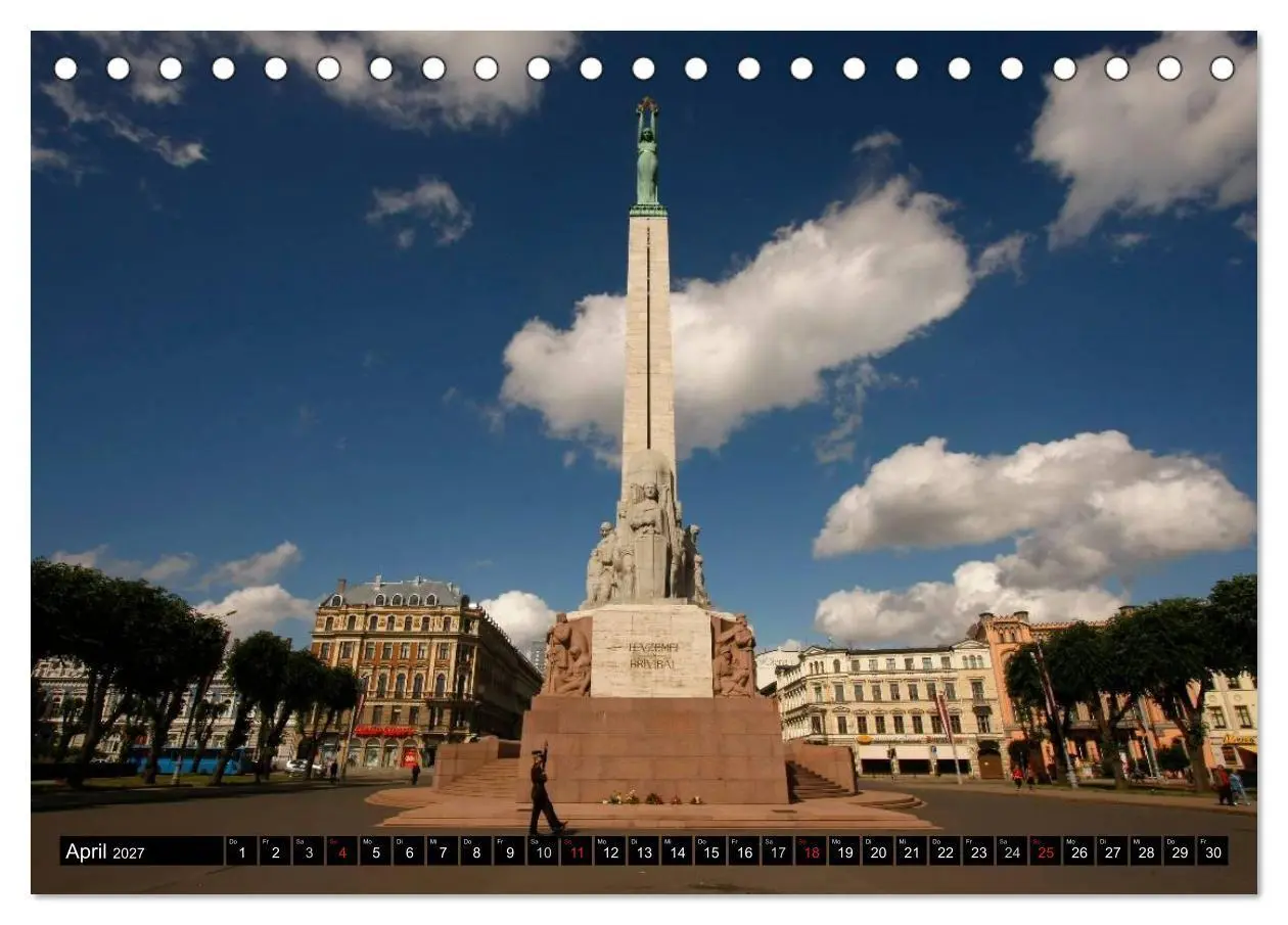 Bild: 9783594135006 | Riga + Jurmala (Tischkalender 2027 DIN A5 quer), CALVENDO...