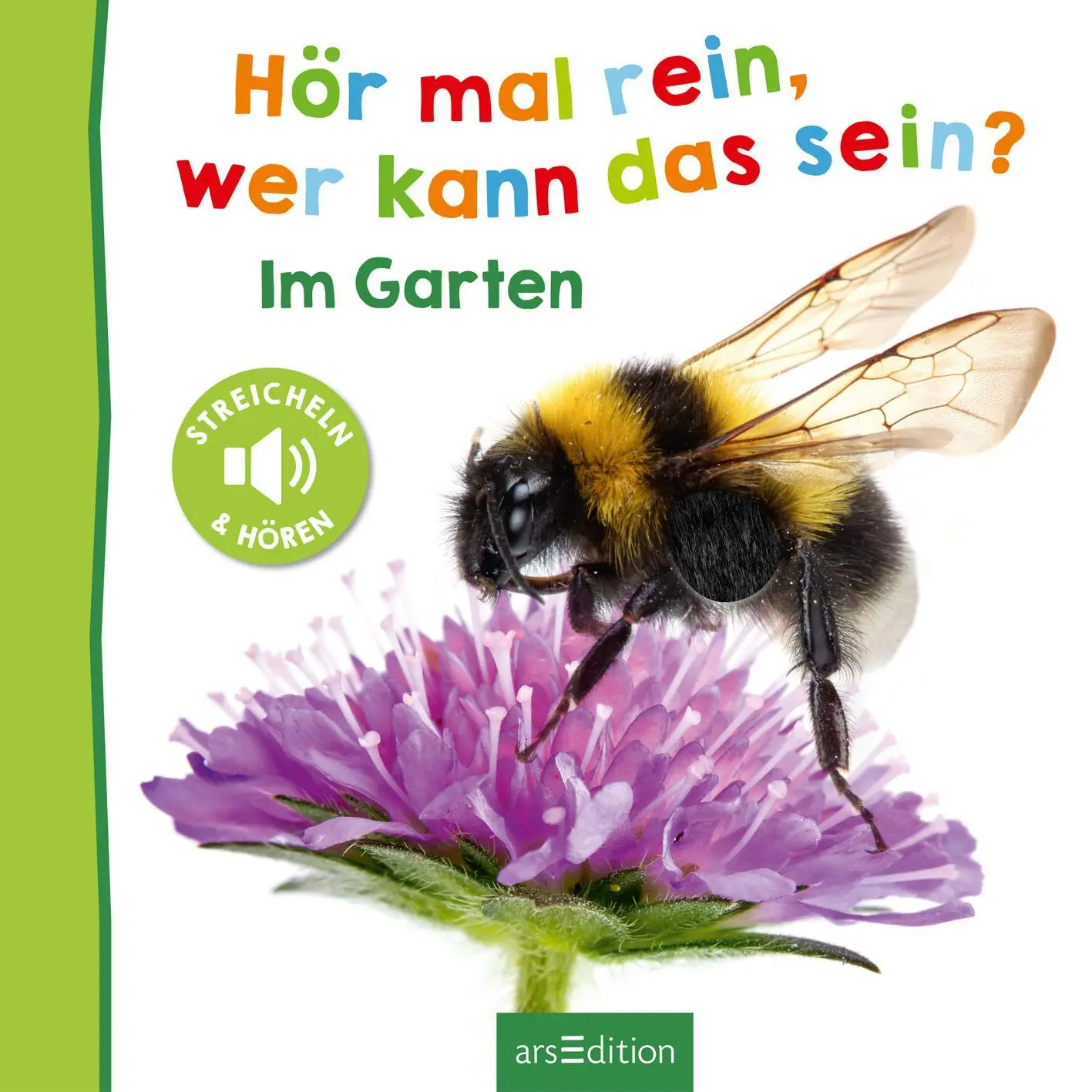 Bild: 9783845835006 | Hör mal rein, wer kann das sein? - Im Garten | Streicheln und hören