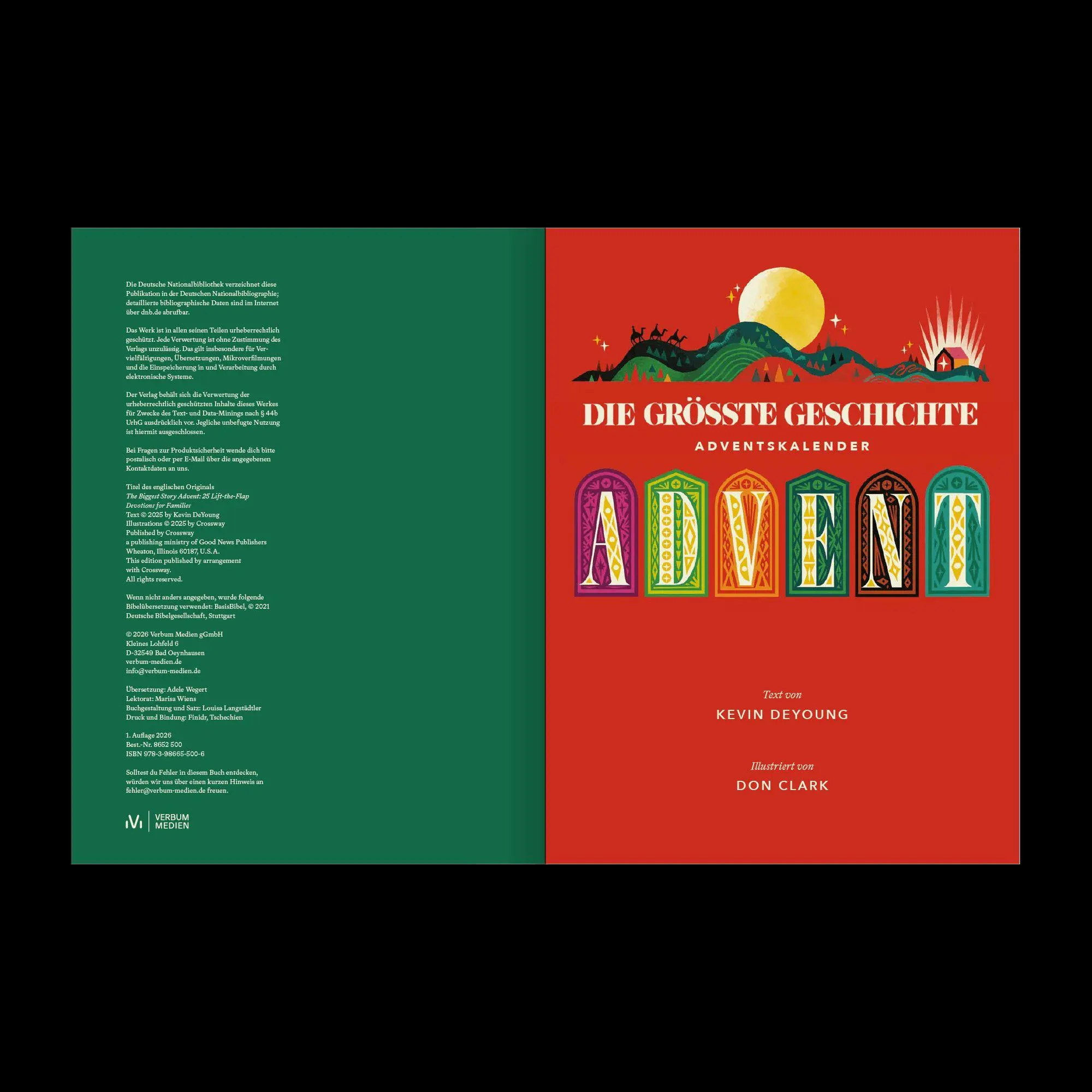 Bild: 9783986655006 | Die größte Geschichte - Adventskalender | Kevin Deyoung | Buch | 2026
