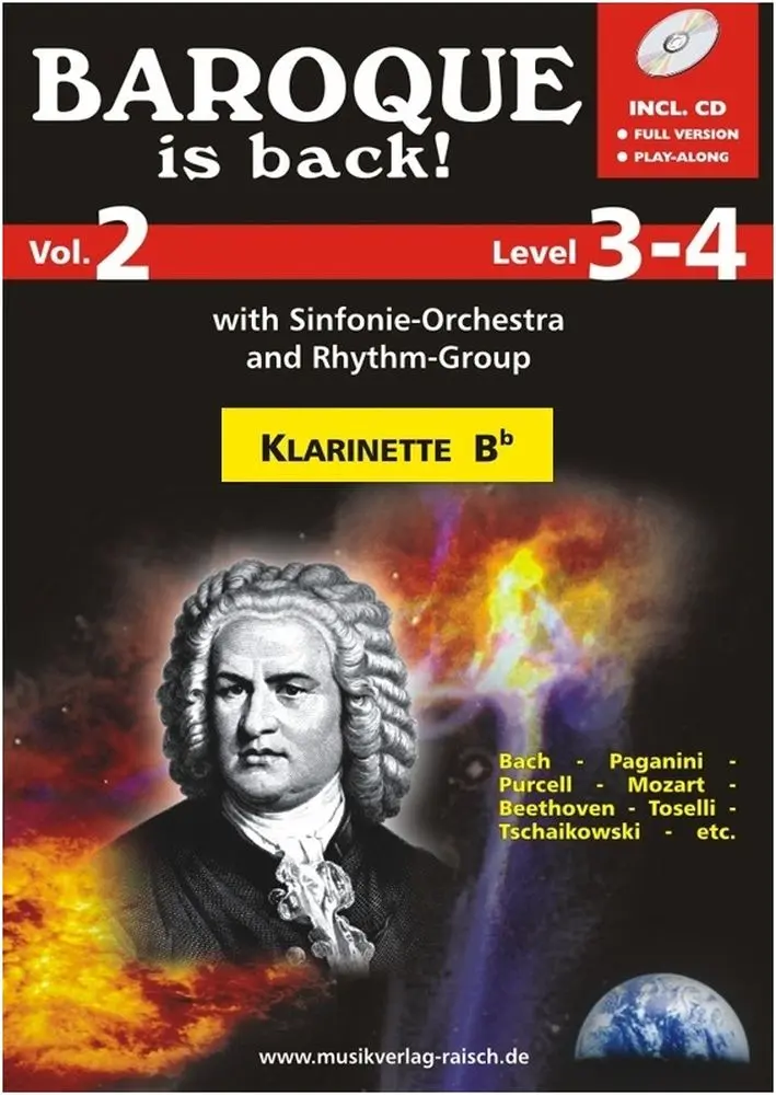 Cover: 9990051465006 | Baroque is Back Vol. 2 | With Sinfonie-Orchestra and Rhythm Group