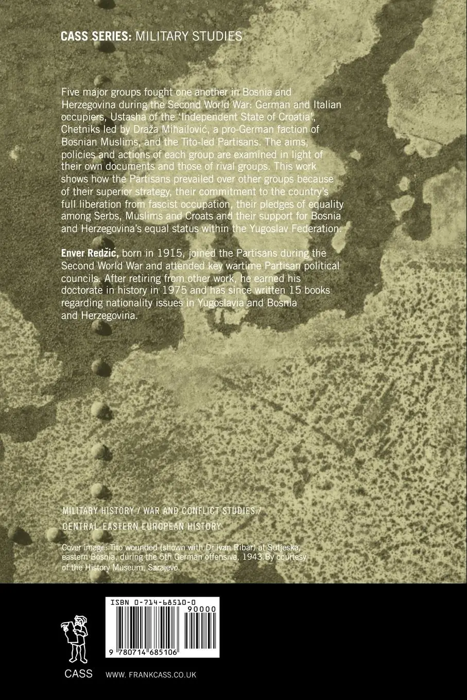 Rückseite: 9780714685106 | Bosnia and Herzegovina in the Second World War | Enver Redzic | Buch