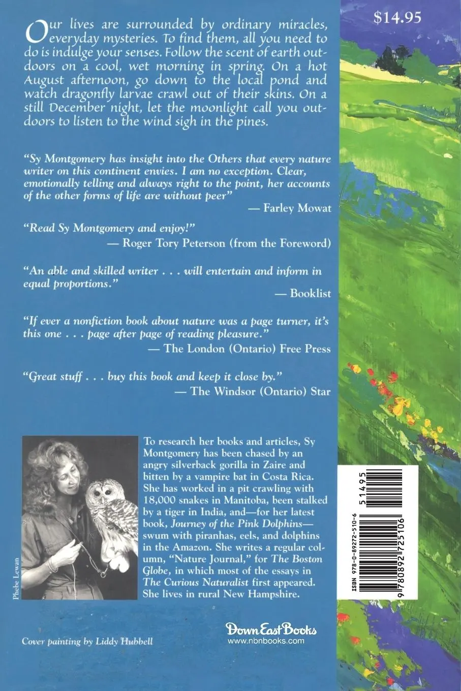 Rückseite: 9780892725106 | The Curious Naturalist | Nature's Everyday Mysteries | Sy Montgomery