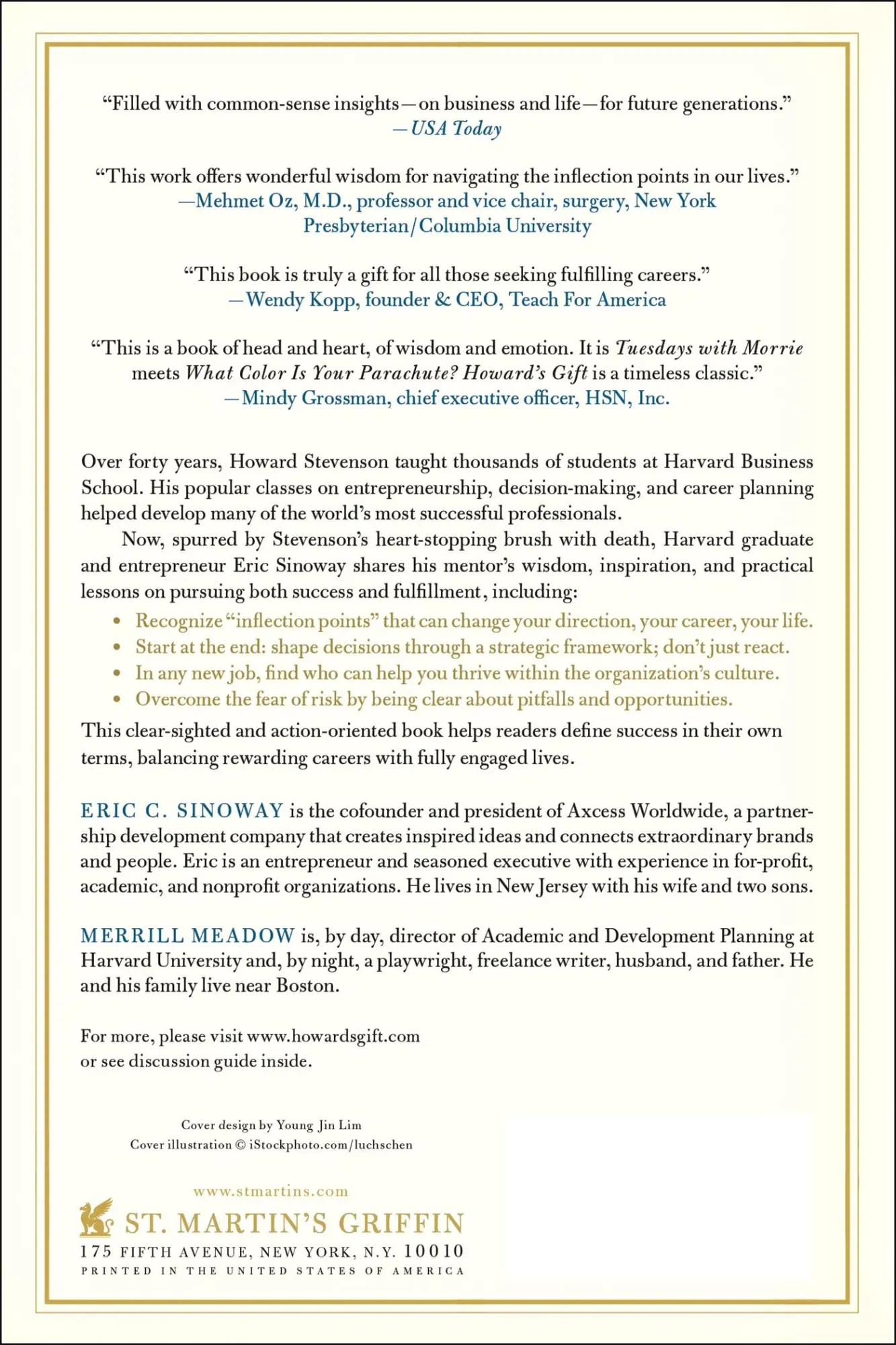Rückseite: 9781250005106 | Howard's Gift | Eric Sinoway | Taschenbuch | Englisch | 2013