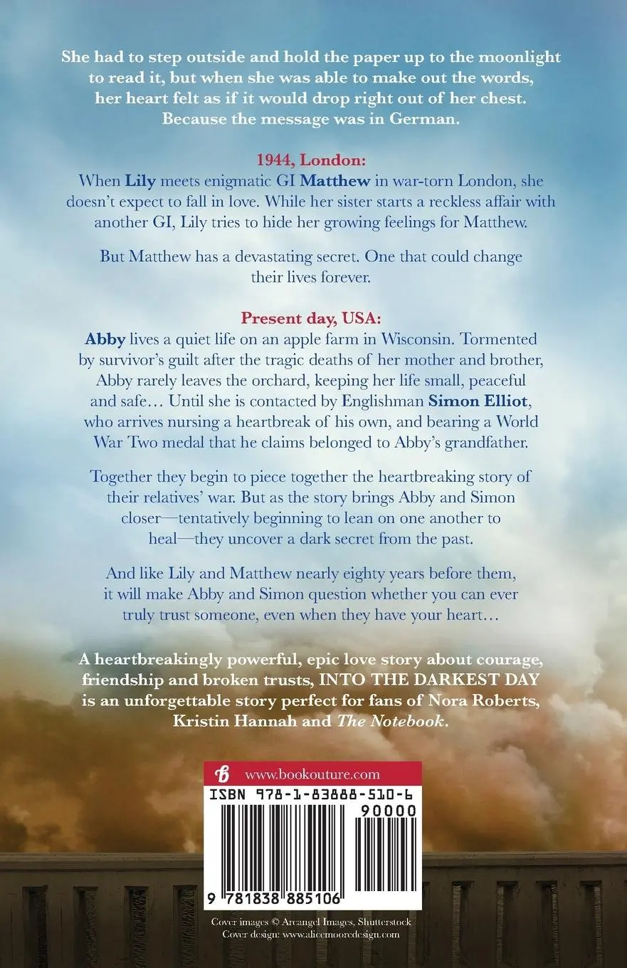 Rückseite: 9781838885106 | Into the Darkest Day | Kate Hewitt | Taschenbuch | Englisch | 2020
