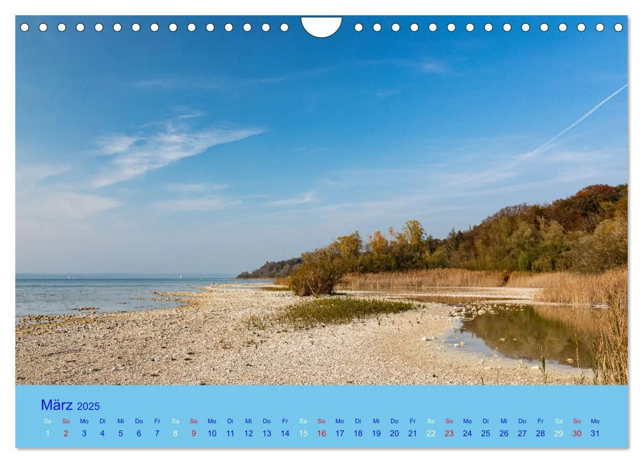 Bild: 9783435035106 | Ammersee-Ansichten (Wandkalender 2025 DIN A4 quer), CALVENDO...