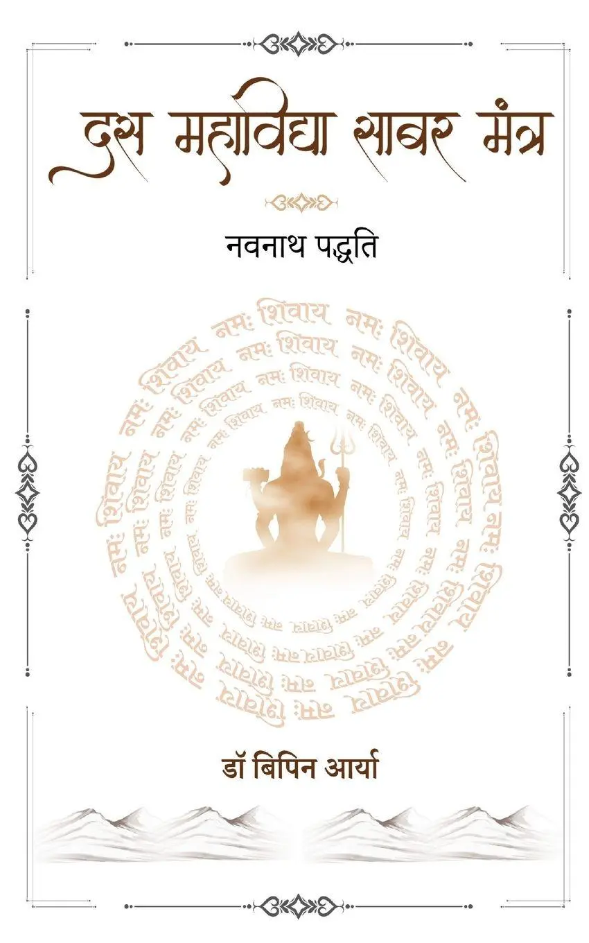 Cover: 9798892225106 | Das Mahavidya Sabar Mantra - Navnath Padhati | Bipin Aarya | Buch