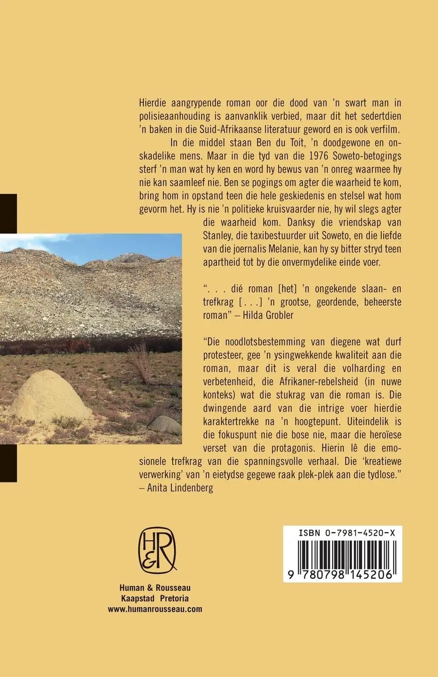Rückseite: 9780798145206 | 'n Droë wit seisoen | André P Brink | Taschenbuch | Afrikaans | 2005